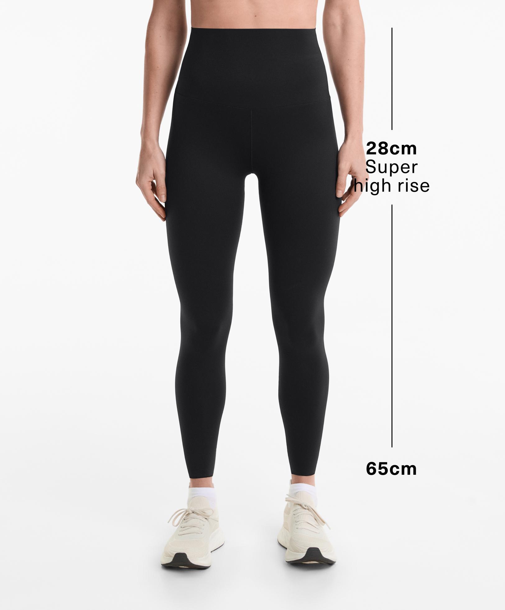 Leggings până la gleznă super high rise perfect adapt 65 cm