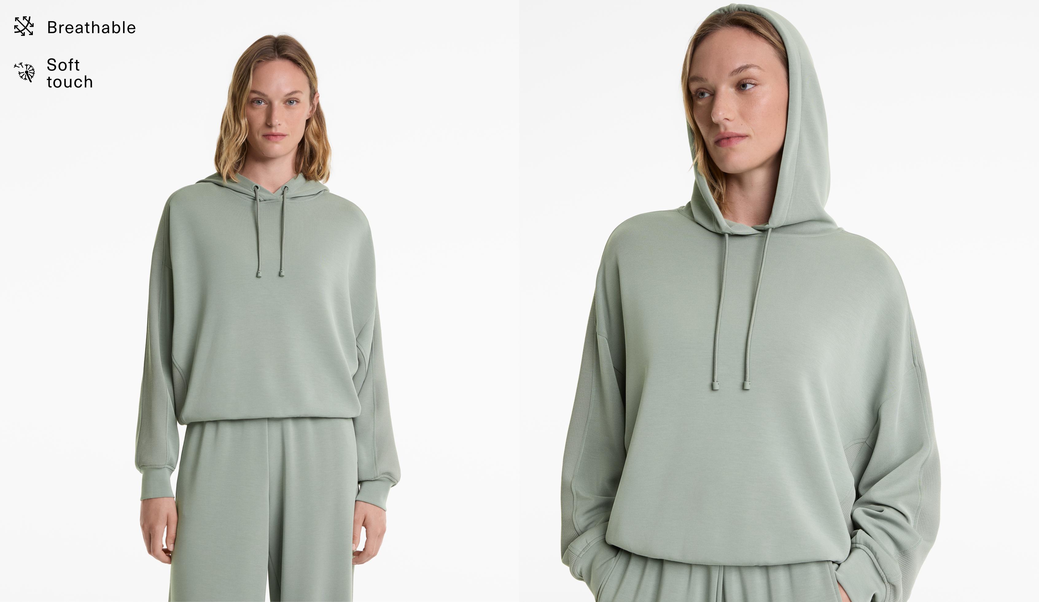 Oysho Sport Oysho Sudadera Tacto Suave Oysho Deporte Rebajas