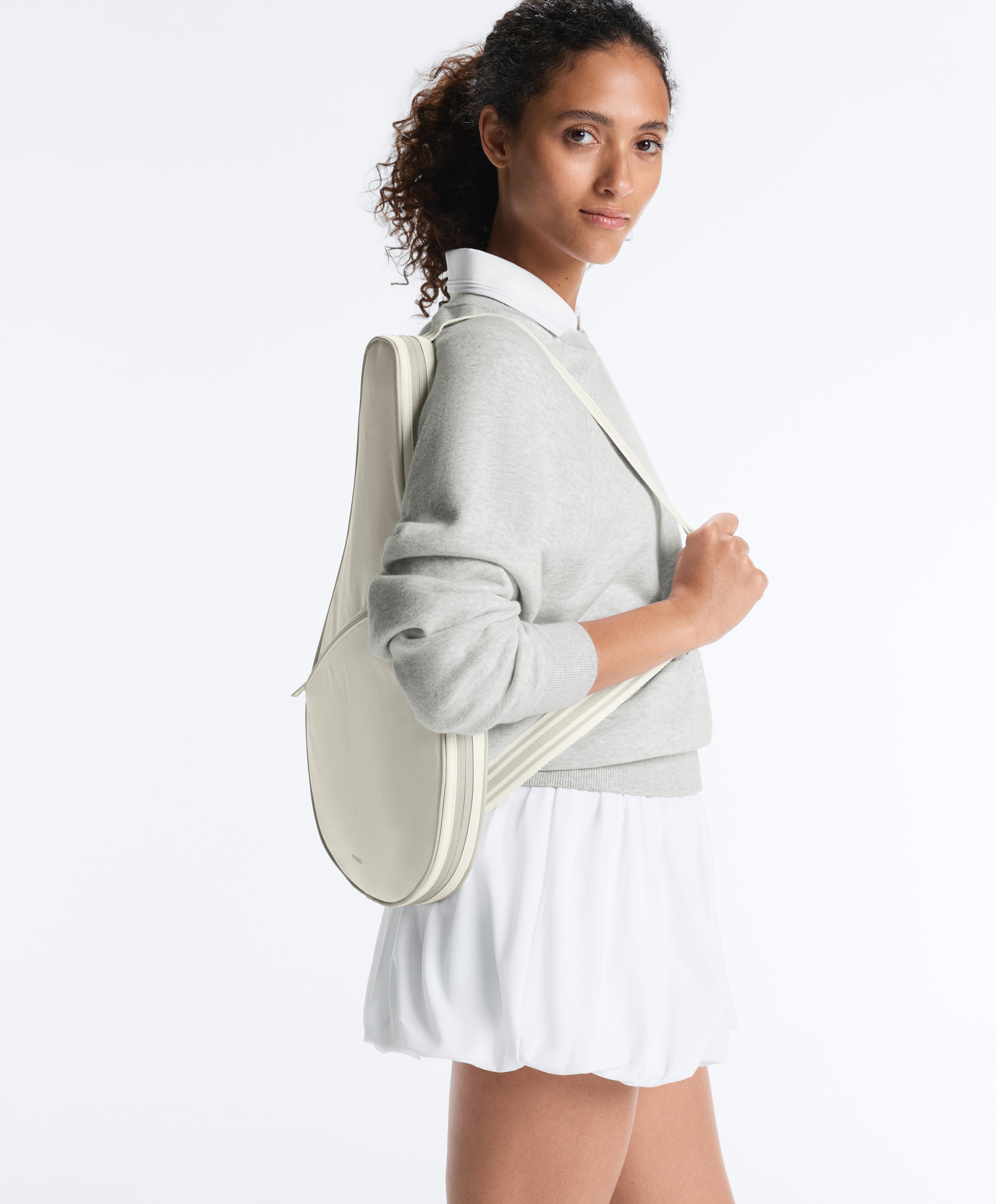 Padel racket cover — PALE ECRU