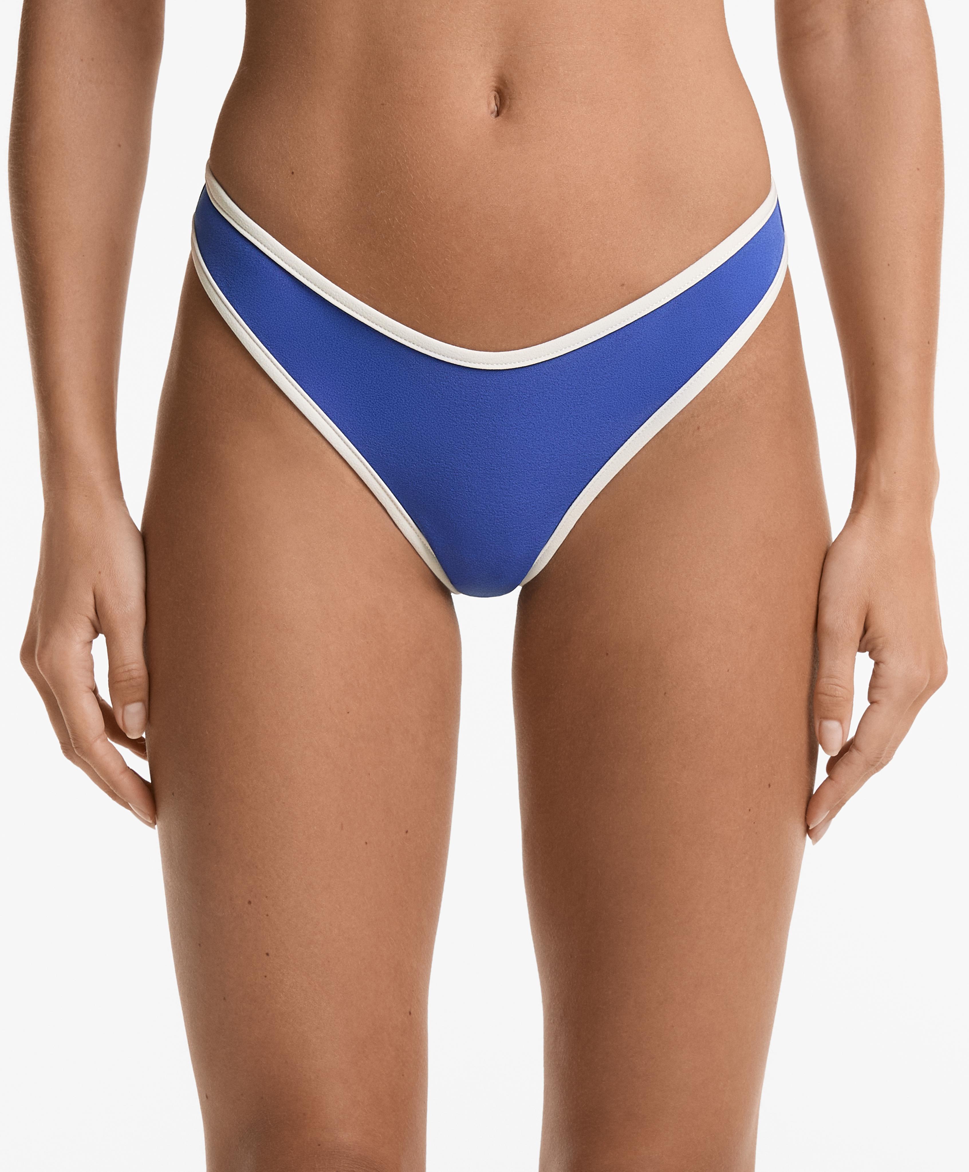 Red Bottoms Hoaka High Waisted Bottoms U-cut Brazilian Bikini