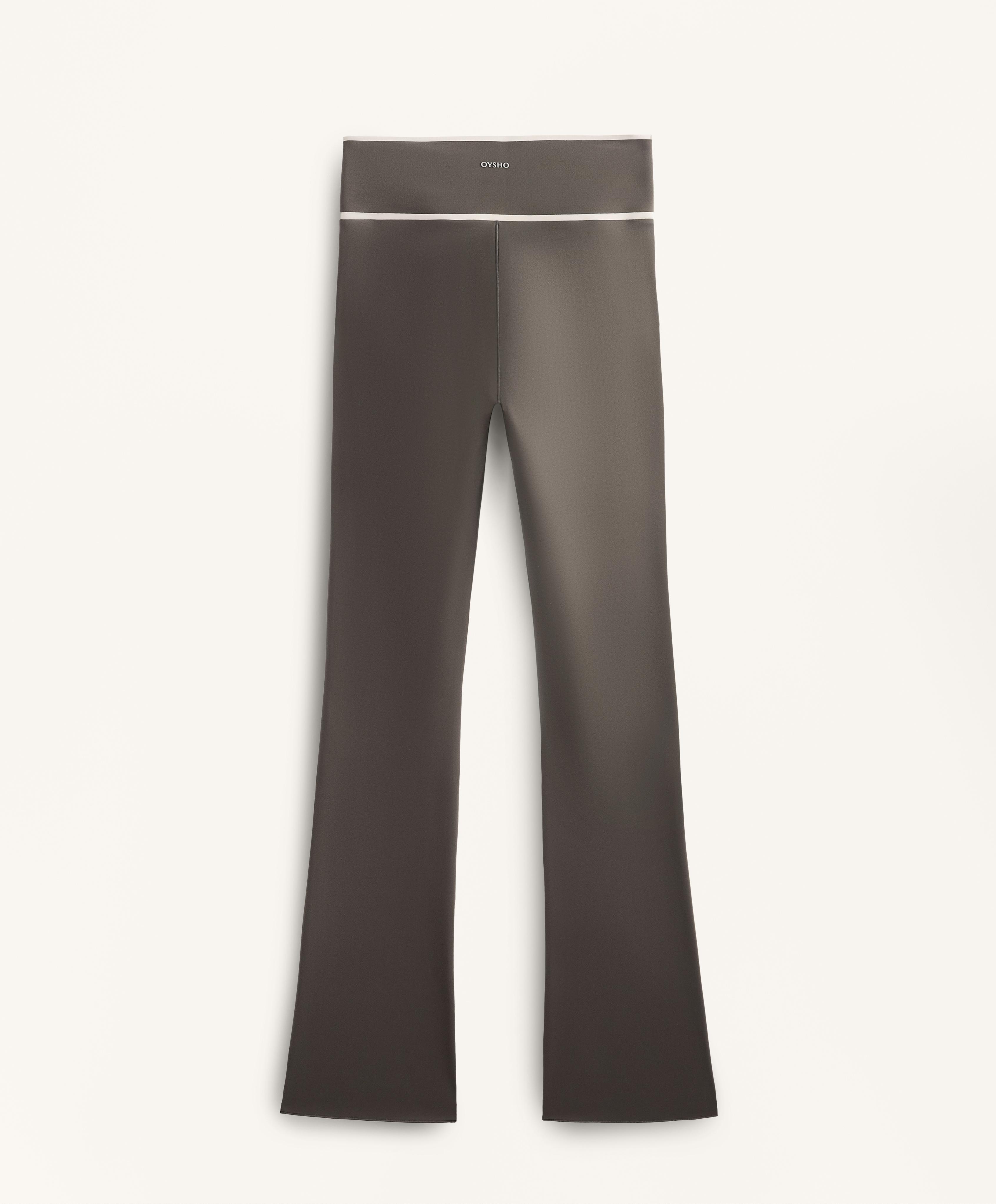 Pantalón flare Perfect-adapt cintura en V cruzada