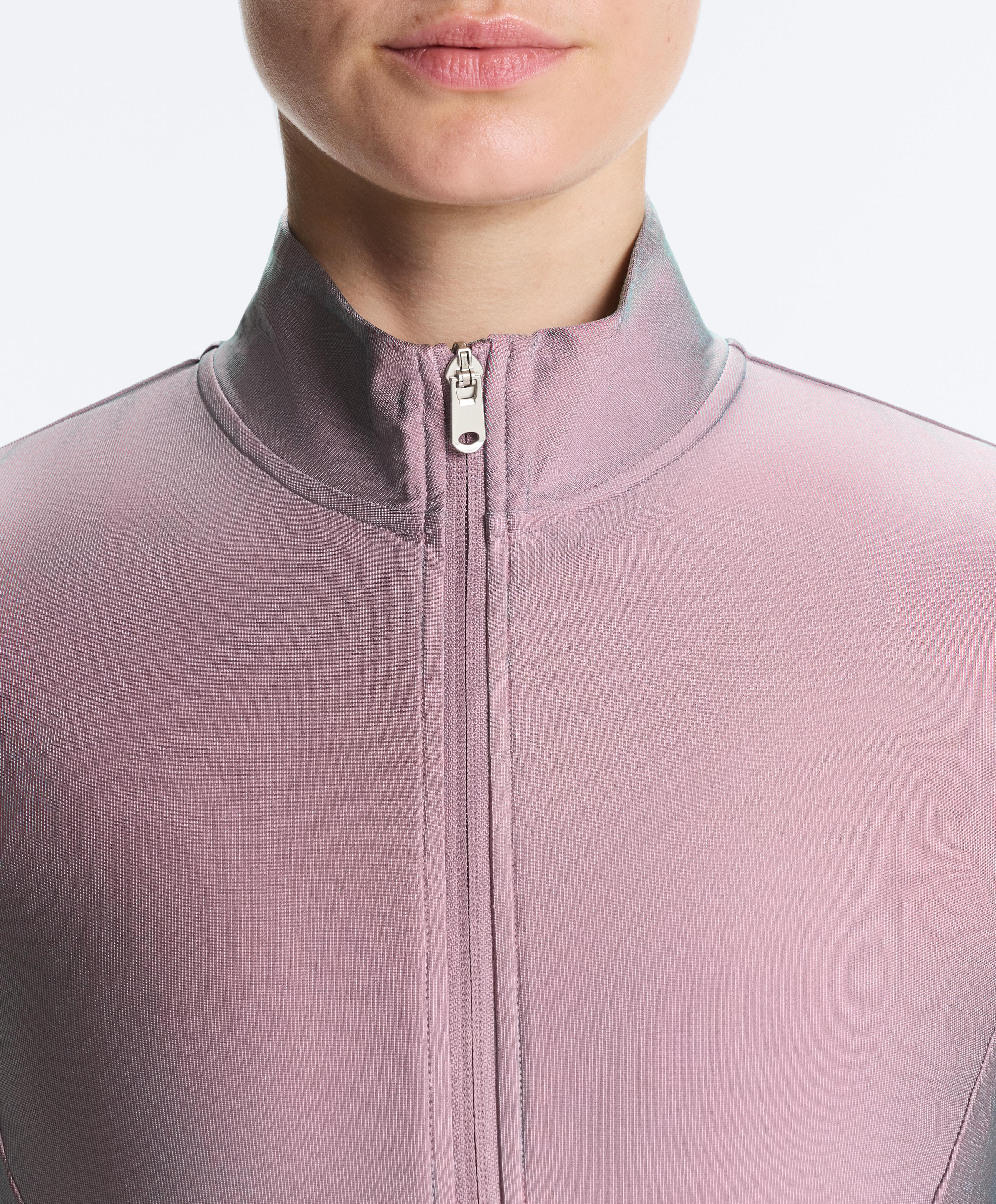 Iridescent technical jacket — WASHED PURPLE