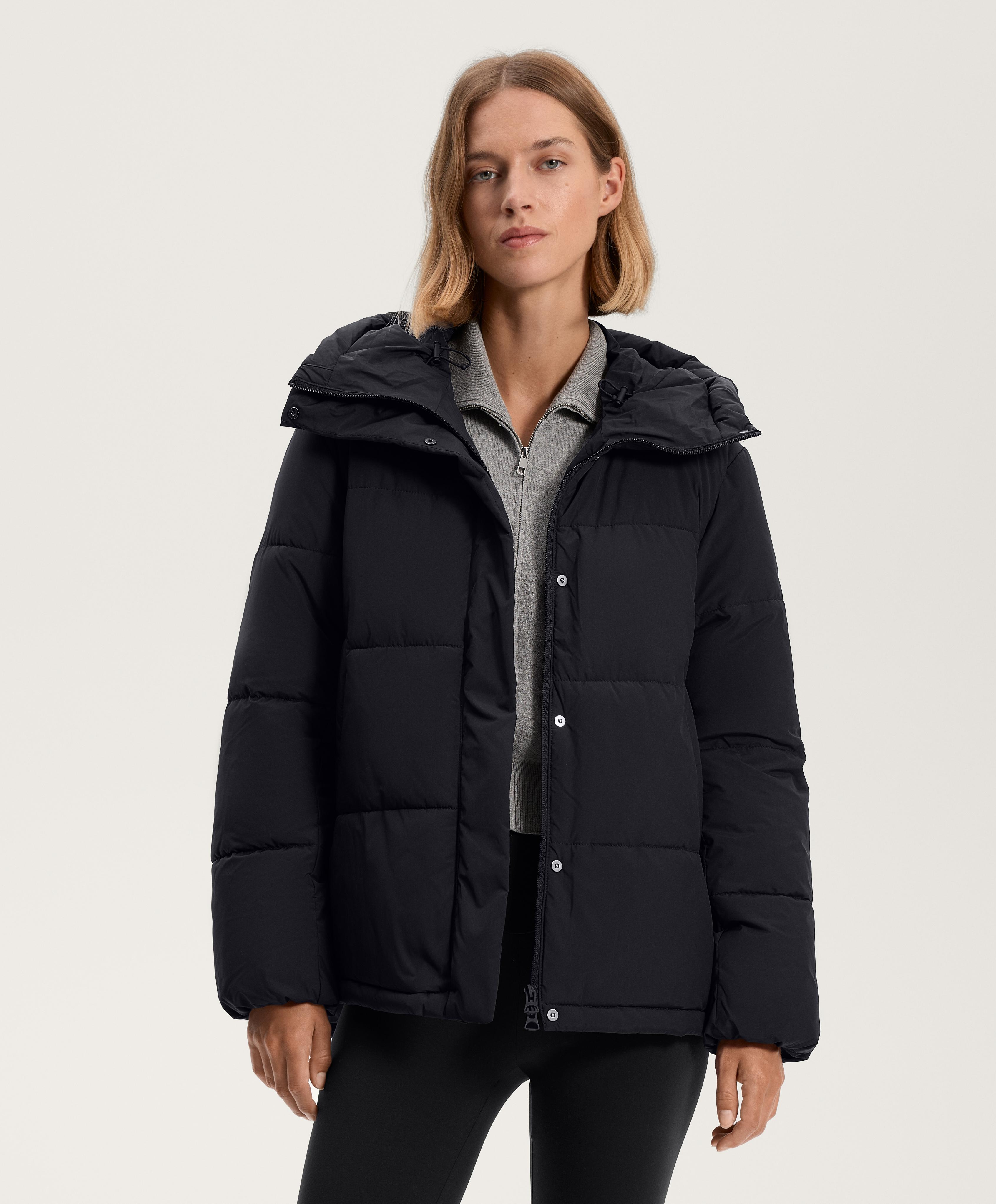 Primaloft® water-repellent padded jacket — BLACK
