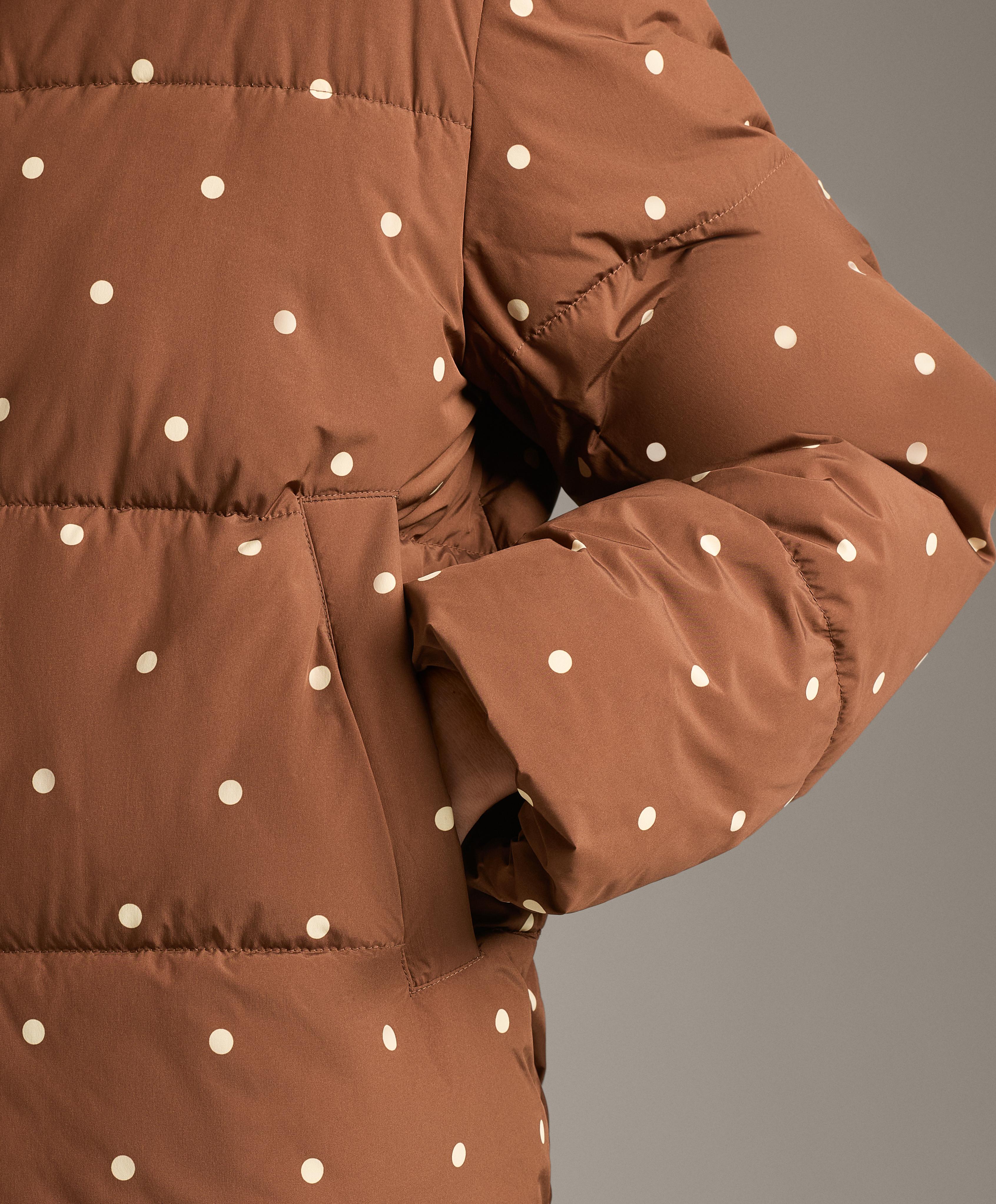 Primaloft® water-repellent padded jacket — DARK BRICK