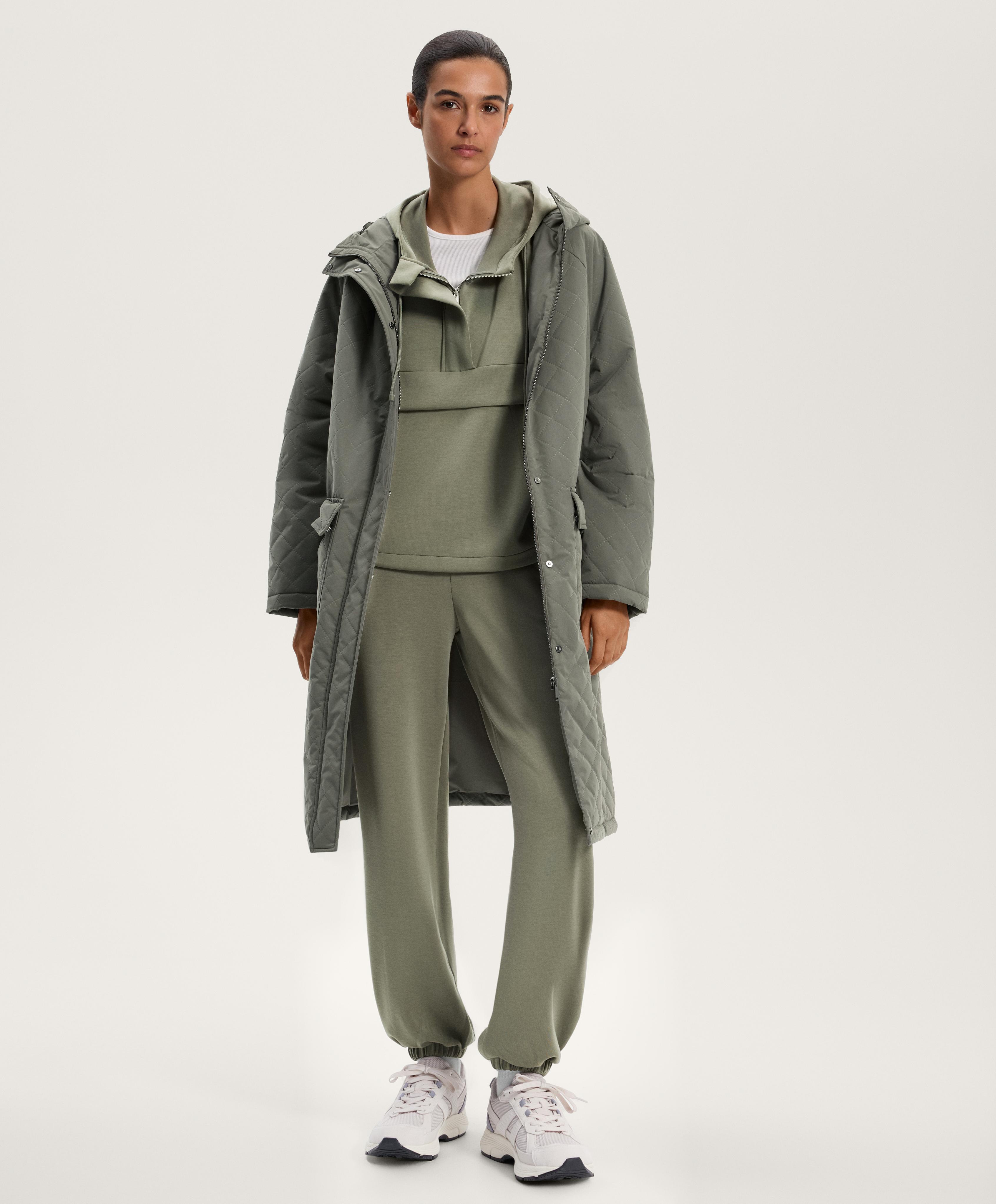 Soft touch modal zip sweatshirt