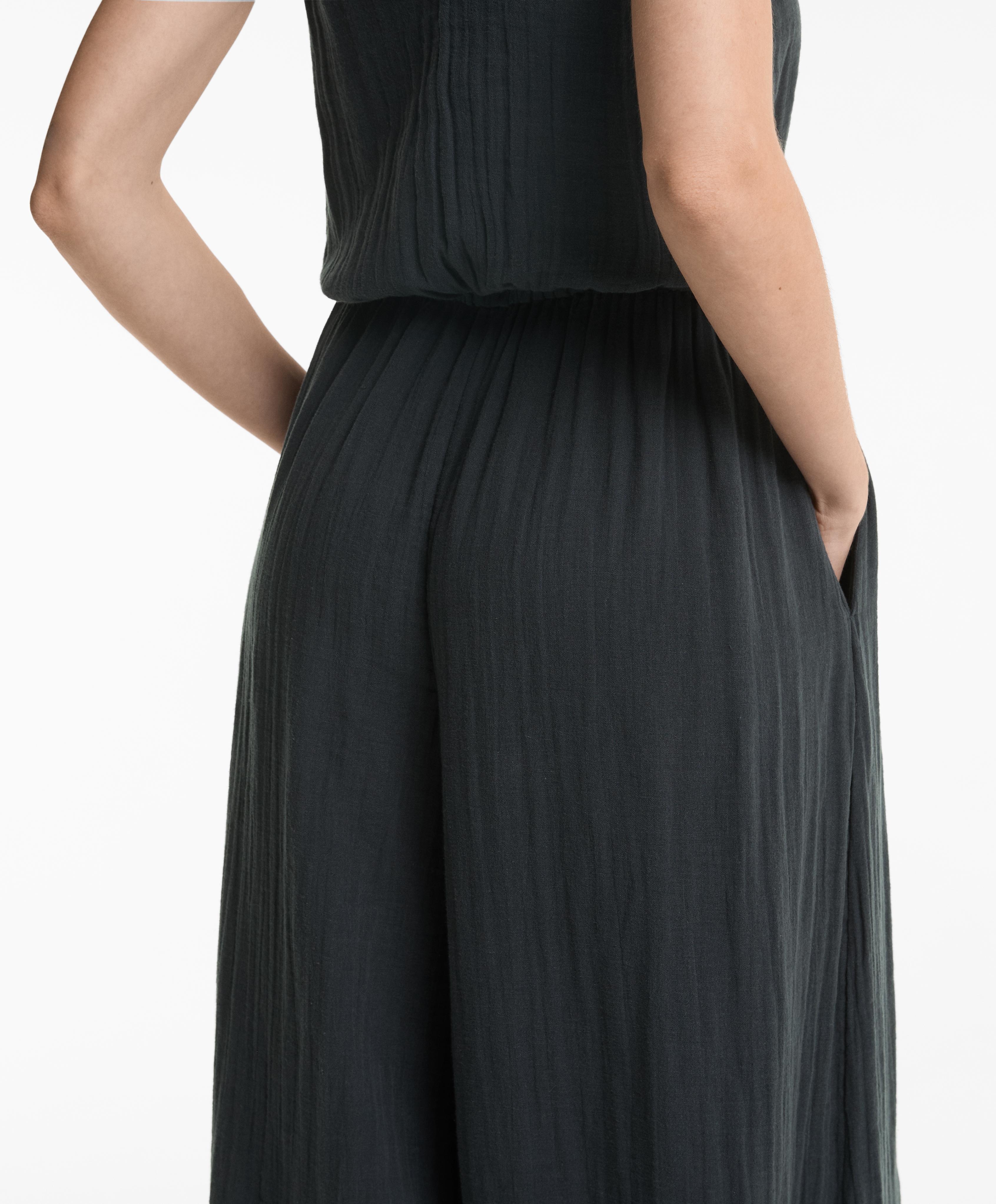 Tuta lunga balloon ampia 100% cotone - Saldi Tuta lunga balloon ampia 100% cotone - Saldi