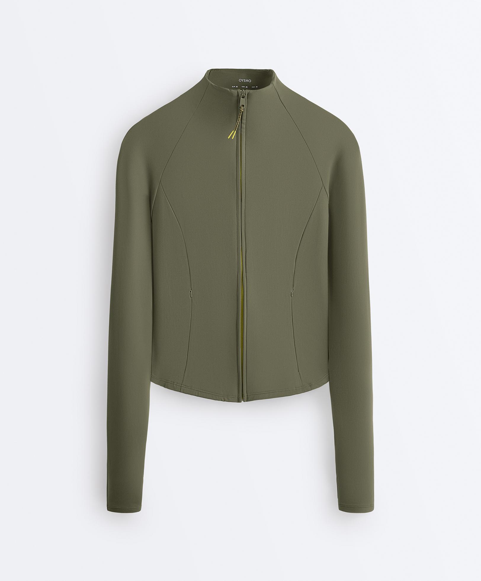 Light warm technical jacket — KHAKI