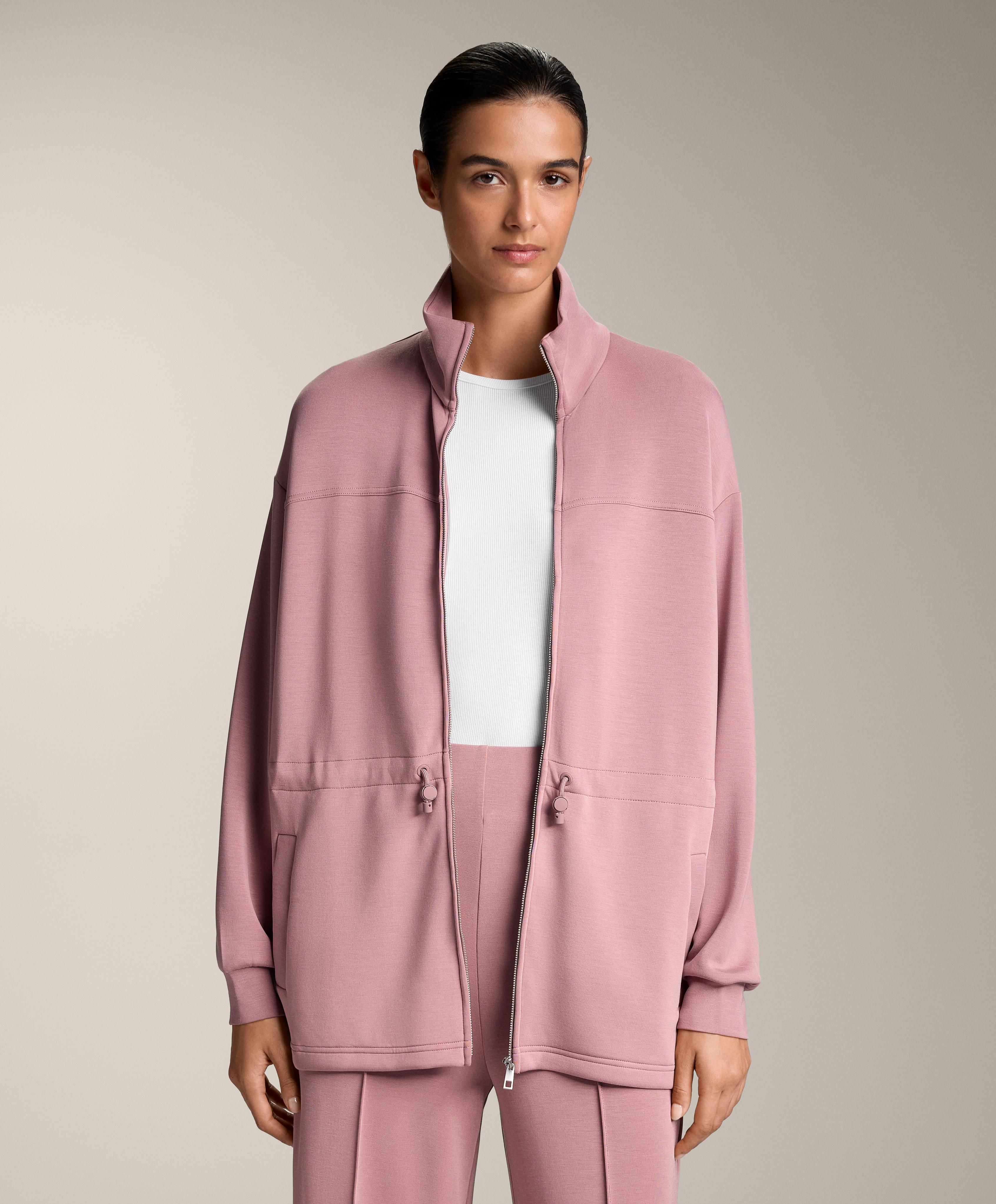 جاكيت طويل بجيوب من المودال ناعم الملمس - تخفيضات