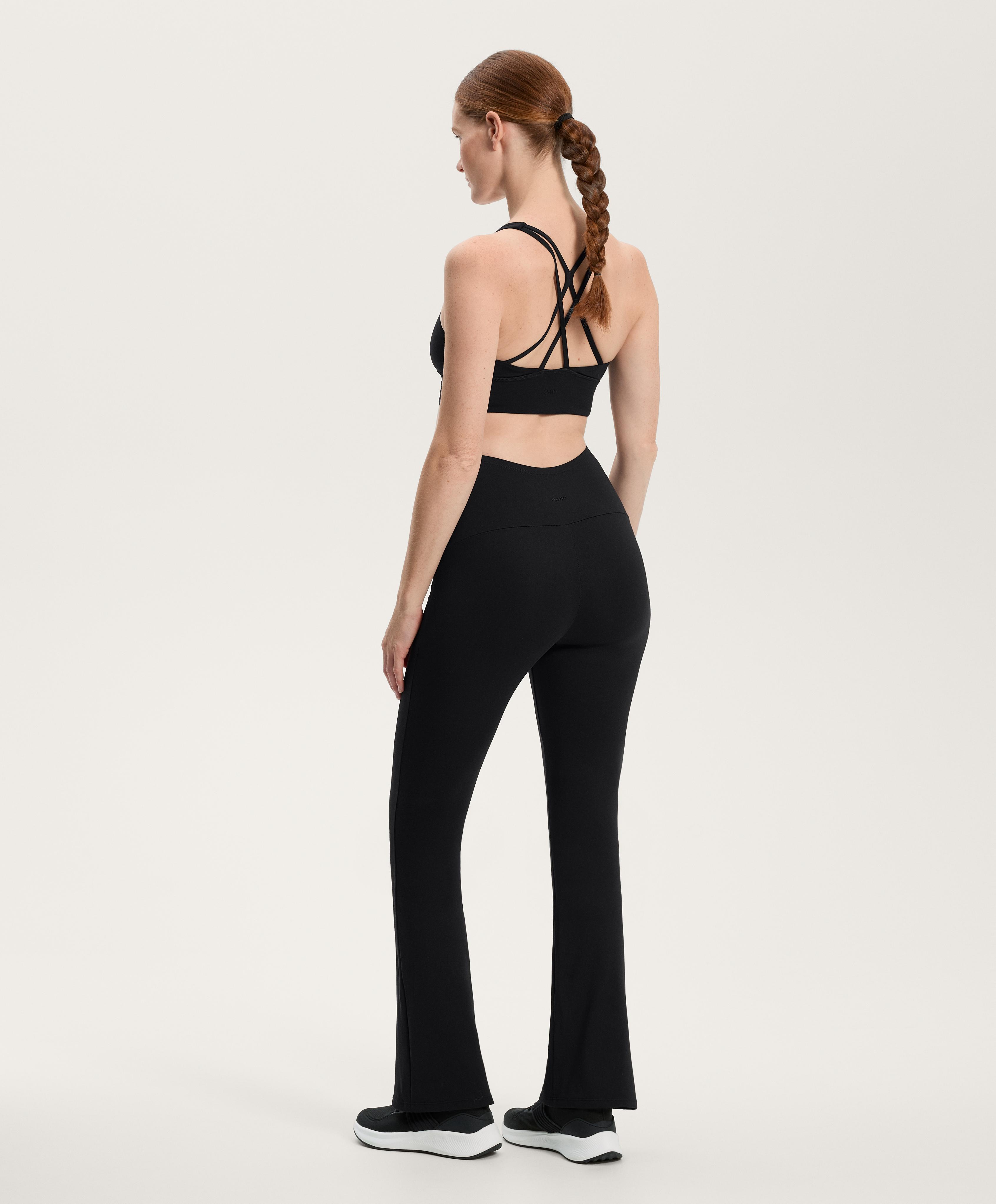 Total look Comfortlux Flare grūtniecēm, melns, ar krūšturi