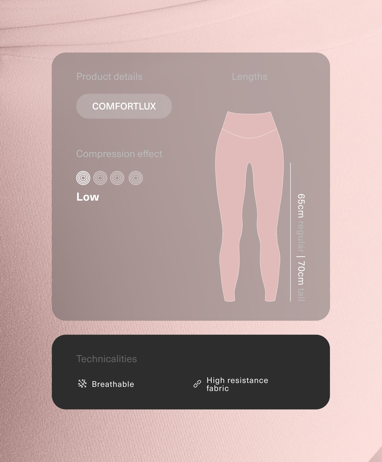 Comfortlux high-rise ankle-length leggings Comfortlux high-rise ankle-length leggings