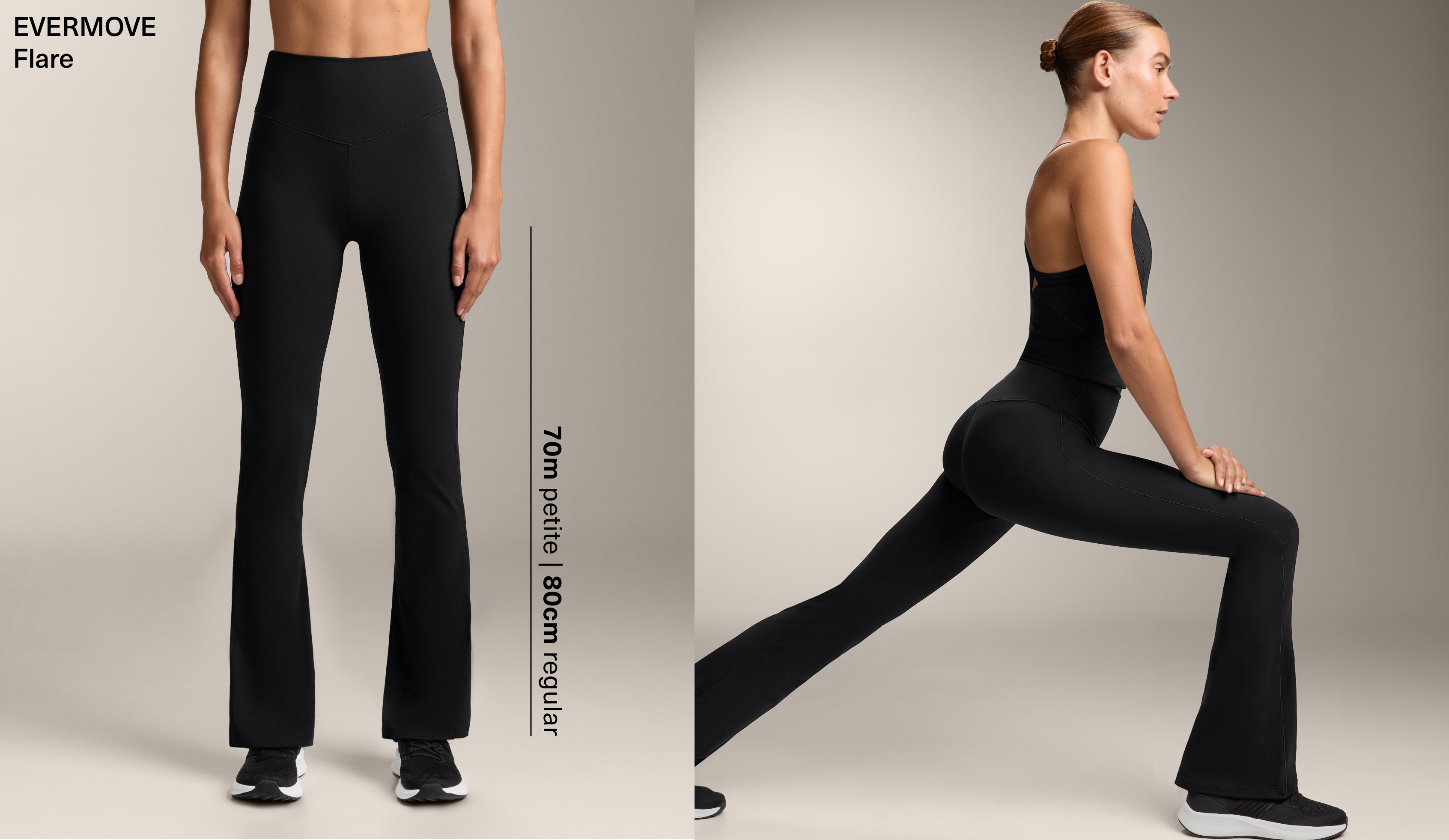 Evermove high rise flare trousers