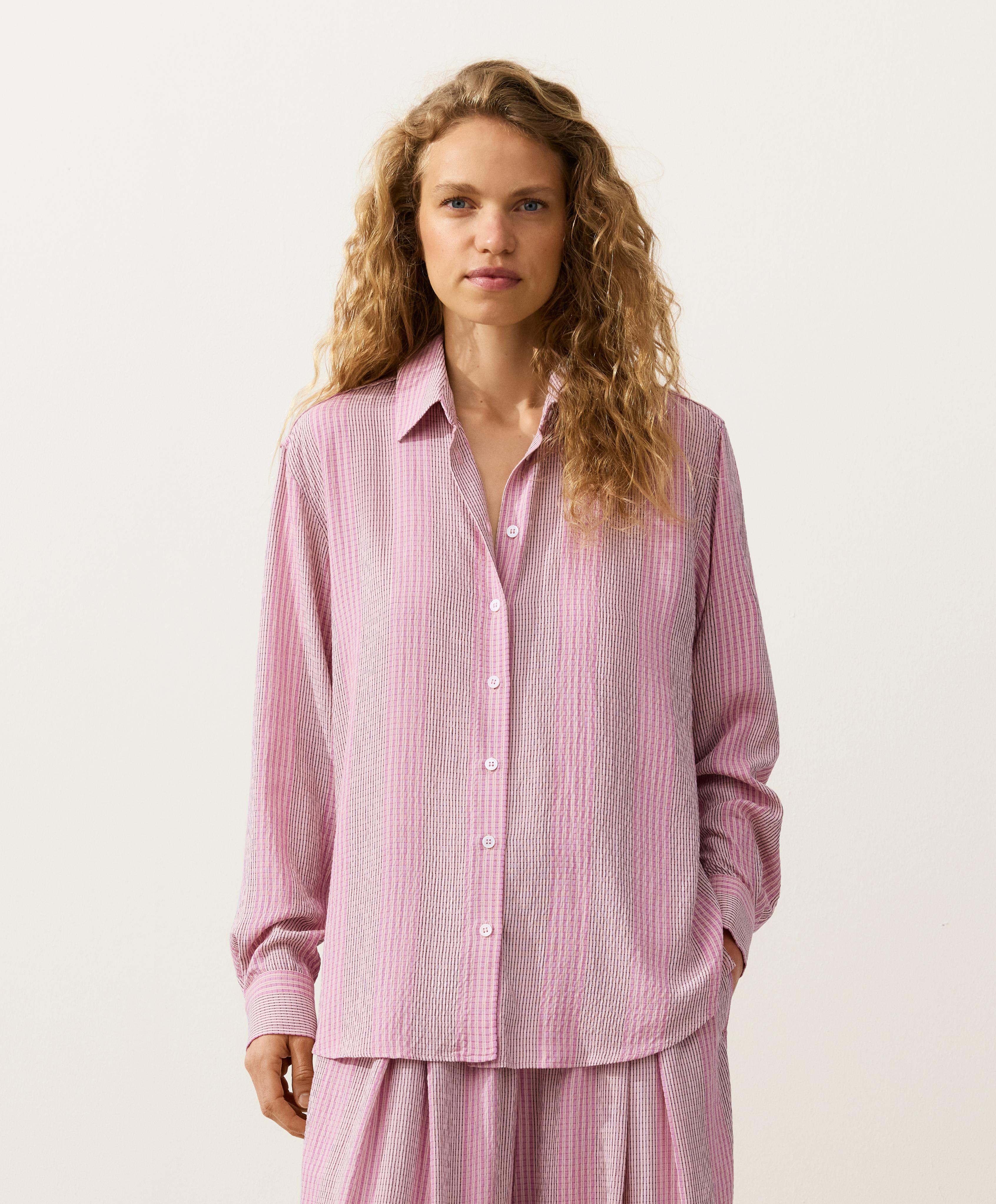 Long sleeve shirt — PALE RASPBERRY