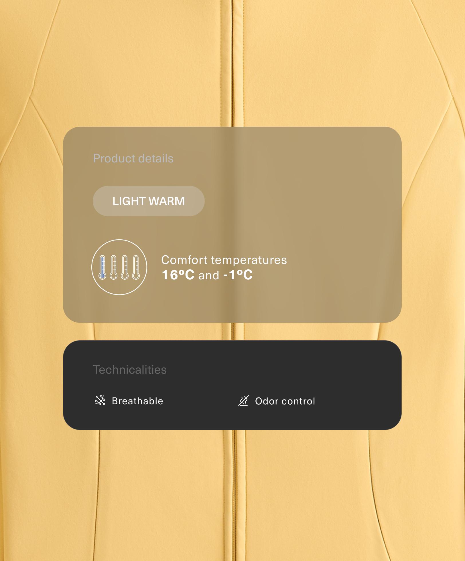 Chamarra técnica light warm Chamarra técnica light warm