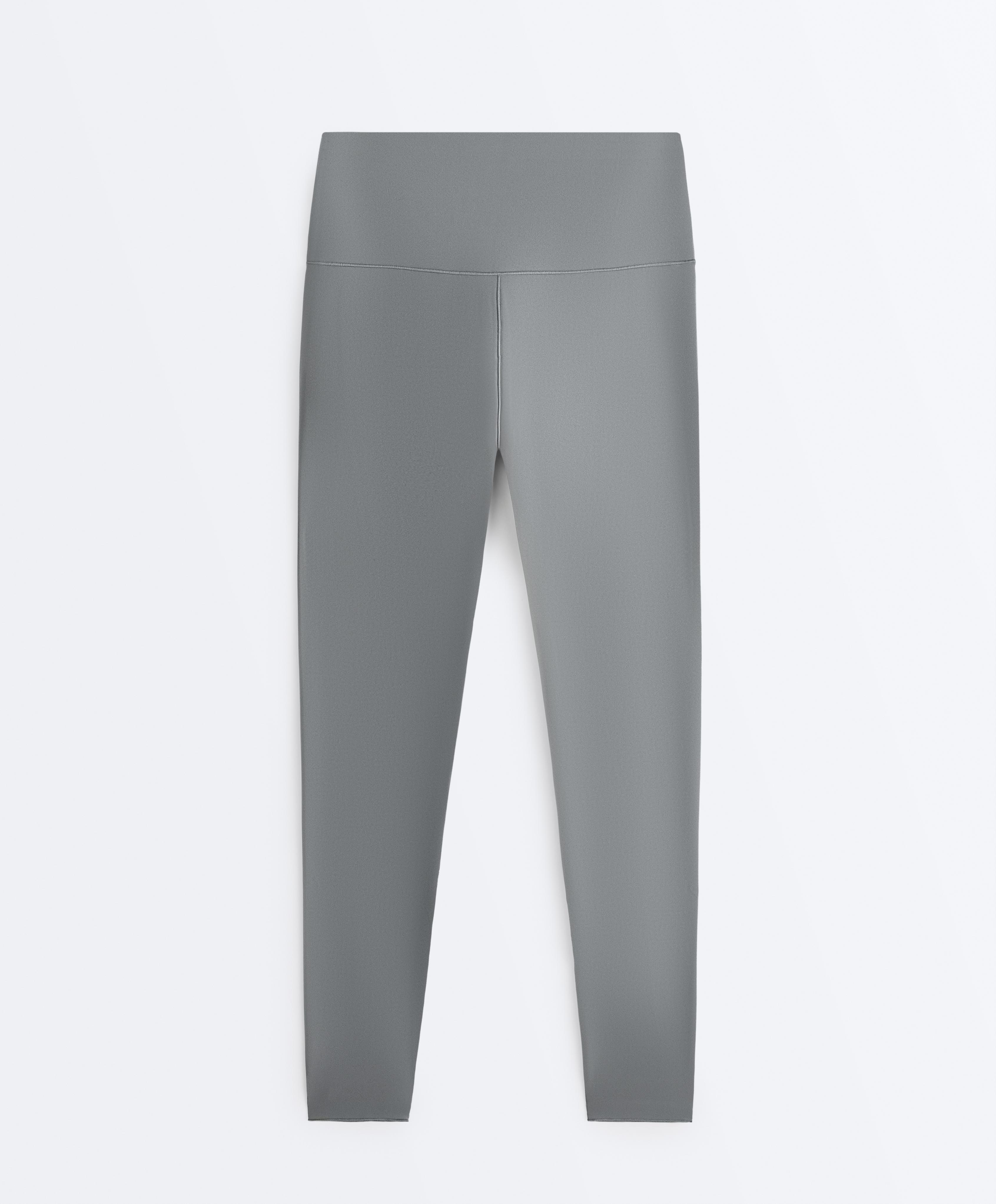 Perfect-adapt high-rise ankle-length leggings — MISTY BLUE