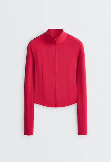 Short Light Touch technical jacket — RED 7