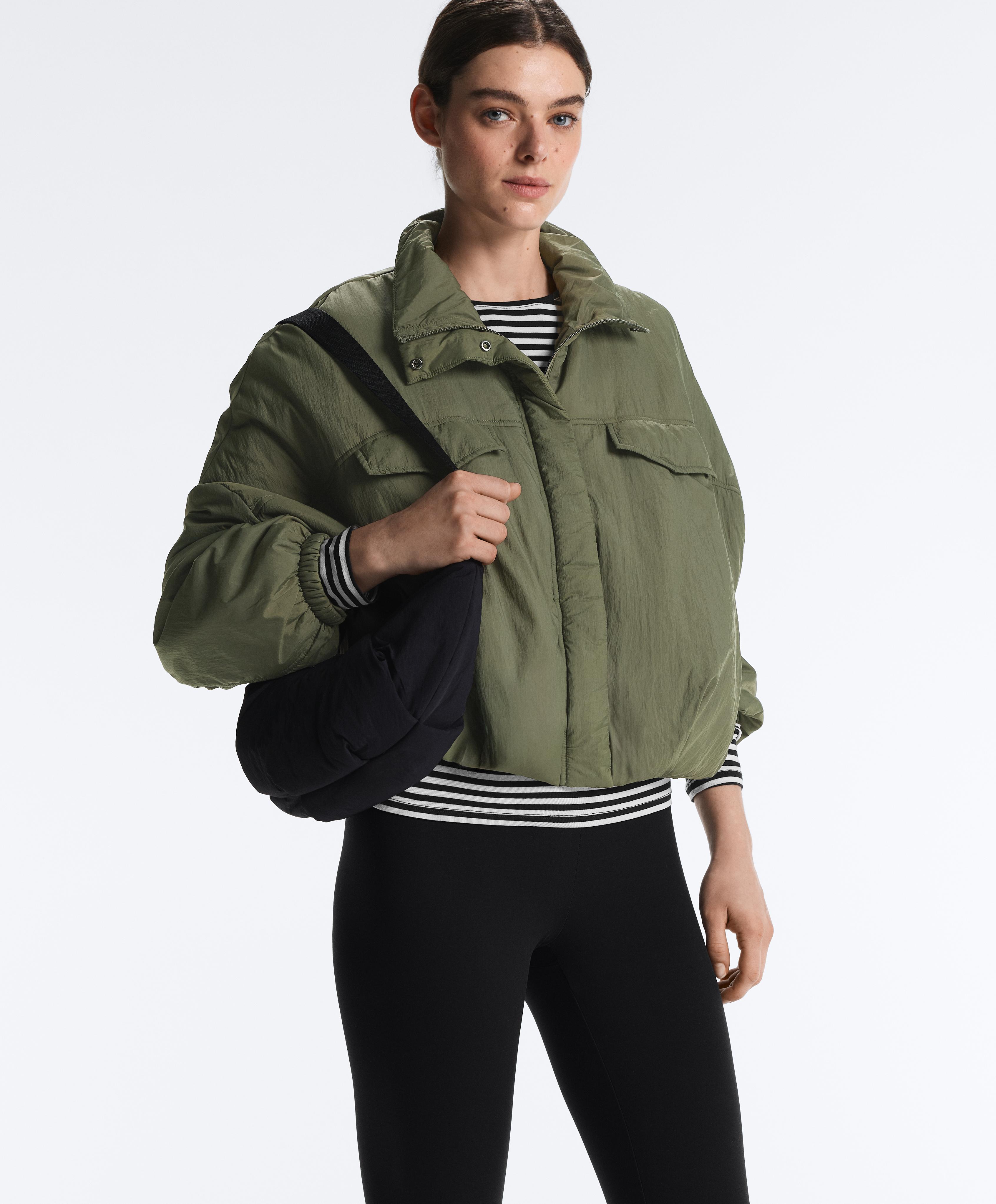 Water-repellent FELLEX® AEROGEL balloon jacket — KHAKI