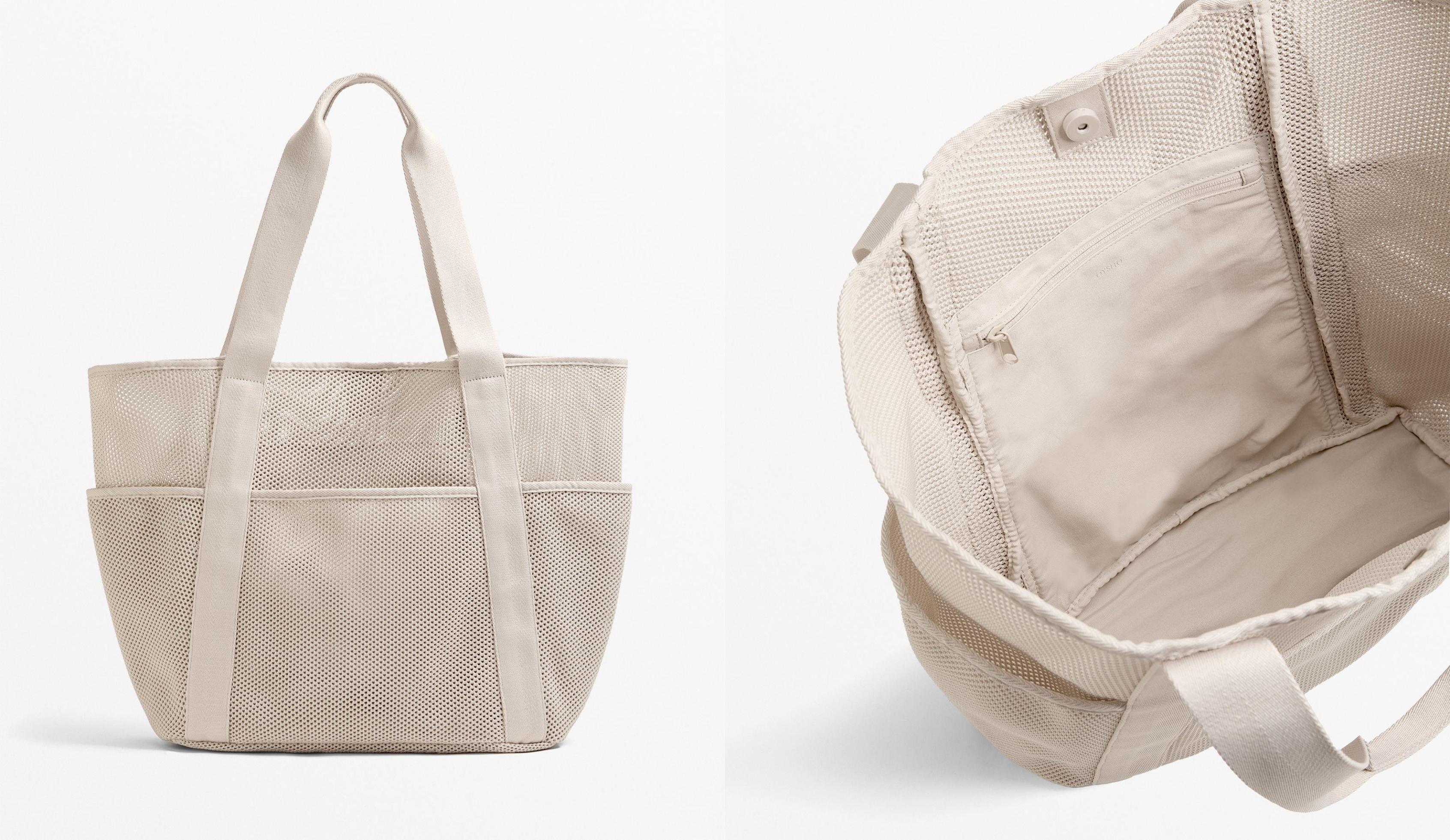 Bolso shopper rejilla