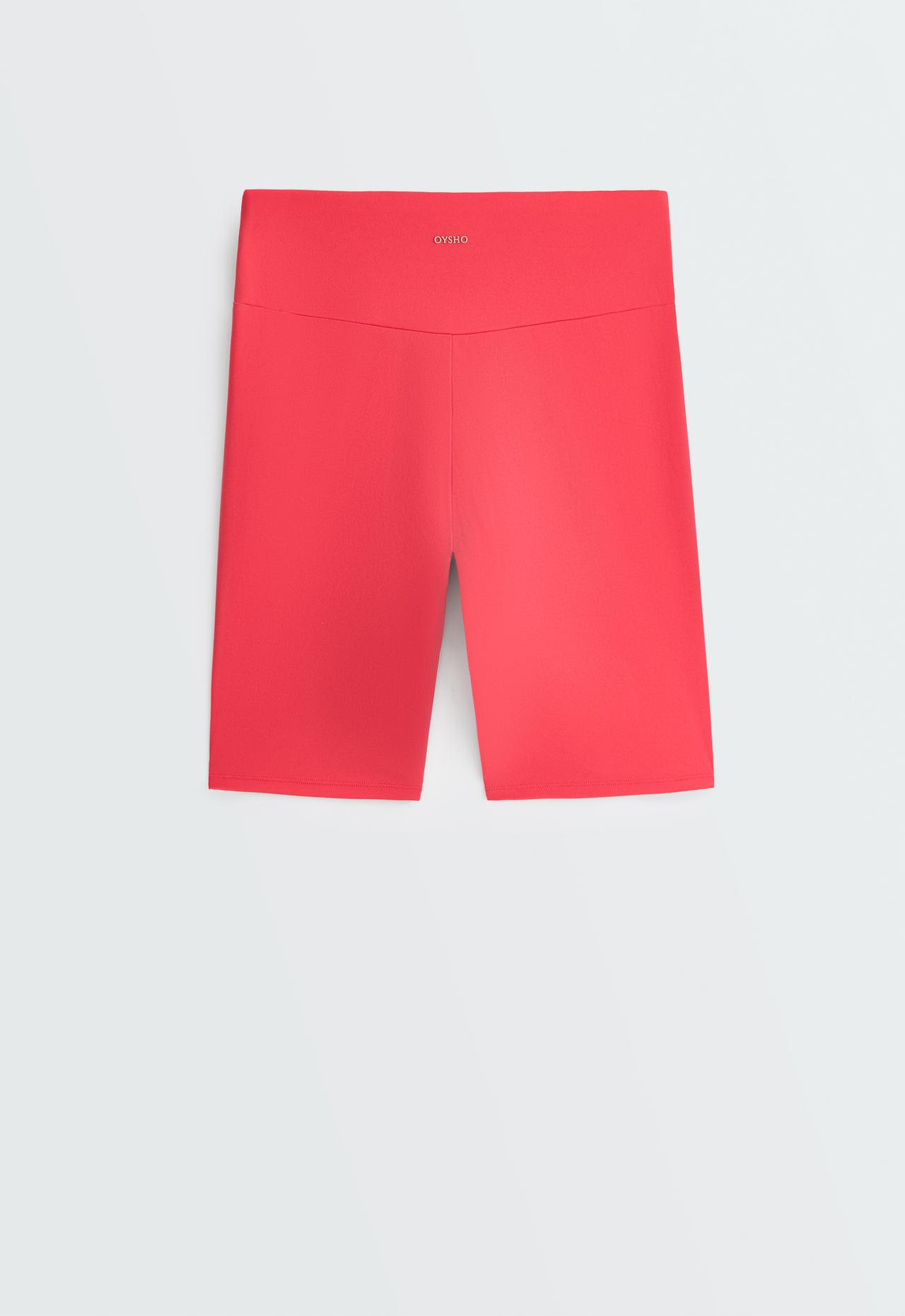 Leggings biker high rise comfortlux 20 cm — WASHED RED