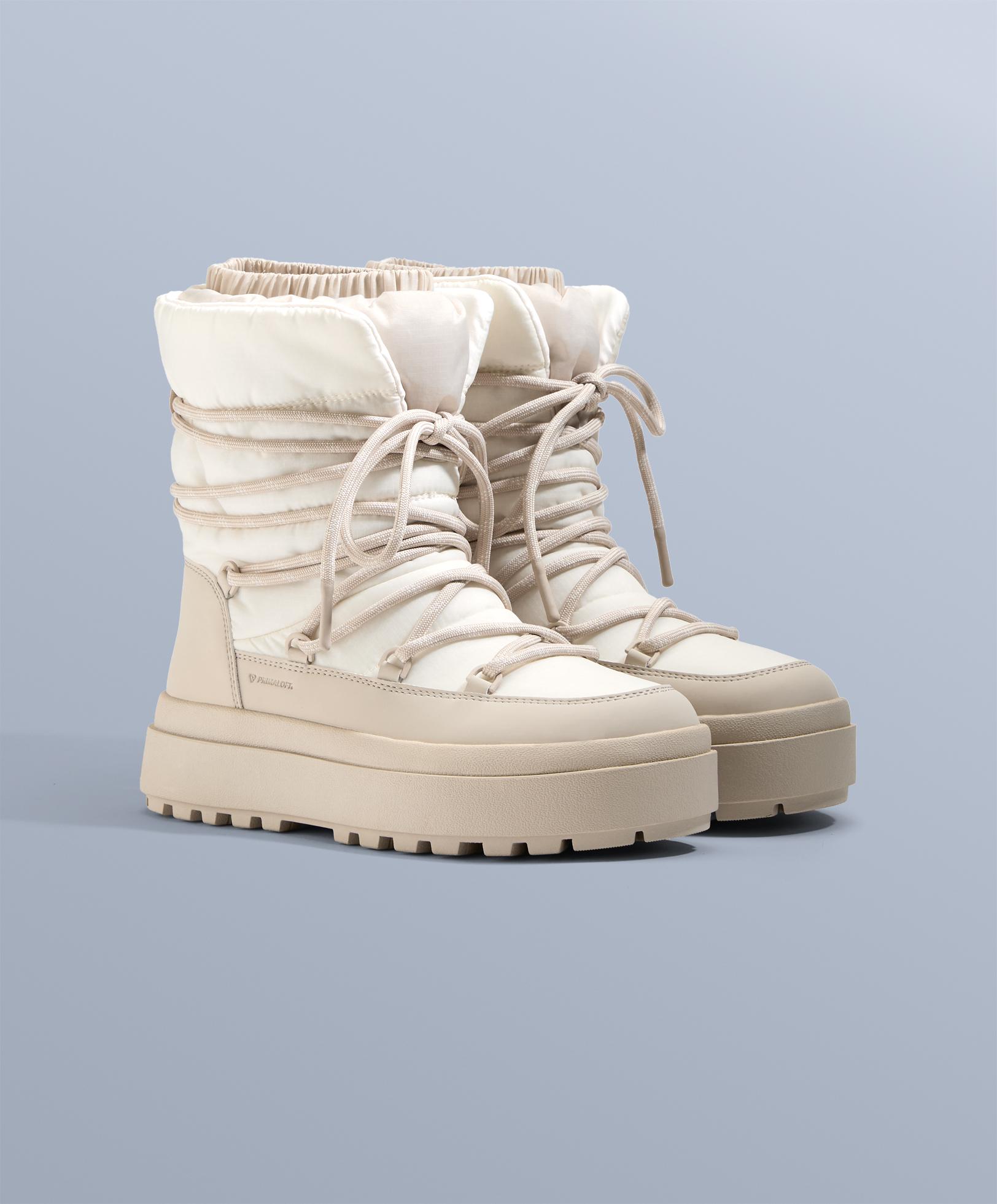 Combined lace-up boot Combined lace-up boot