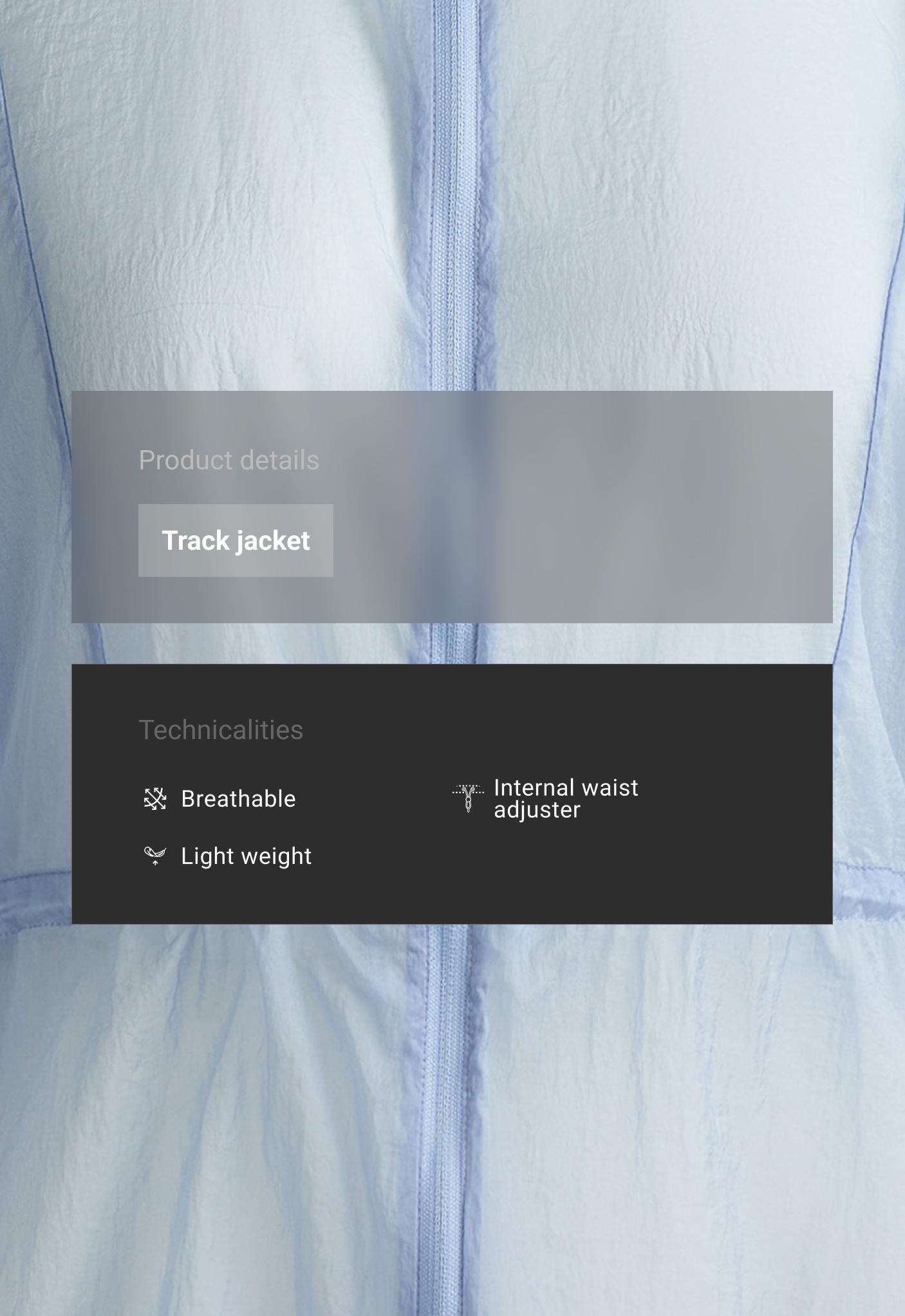 Lightweight track jacket - Sale Lightweight track jacket - Sale