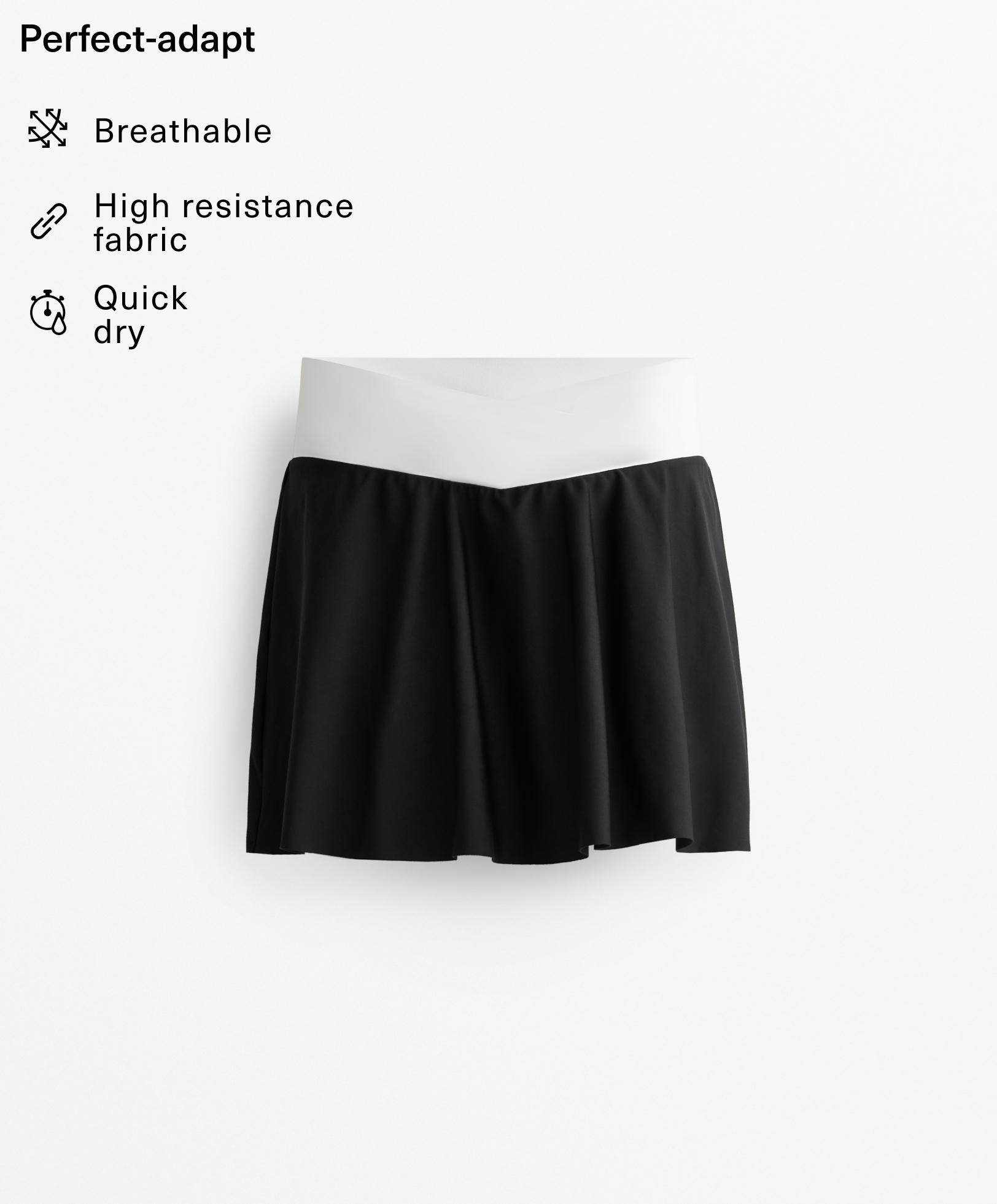 Jupe perfect-adapt taille en V