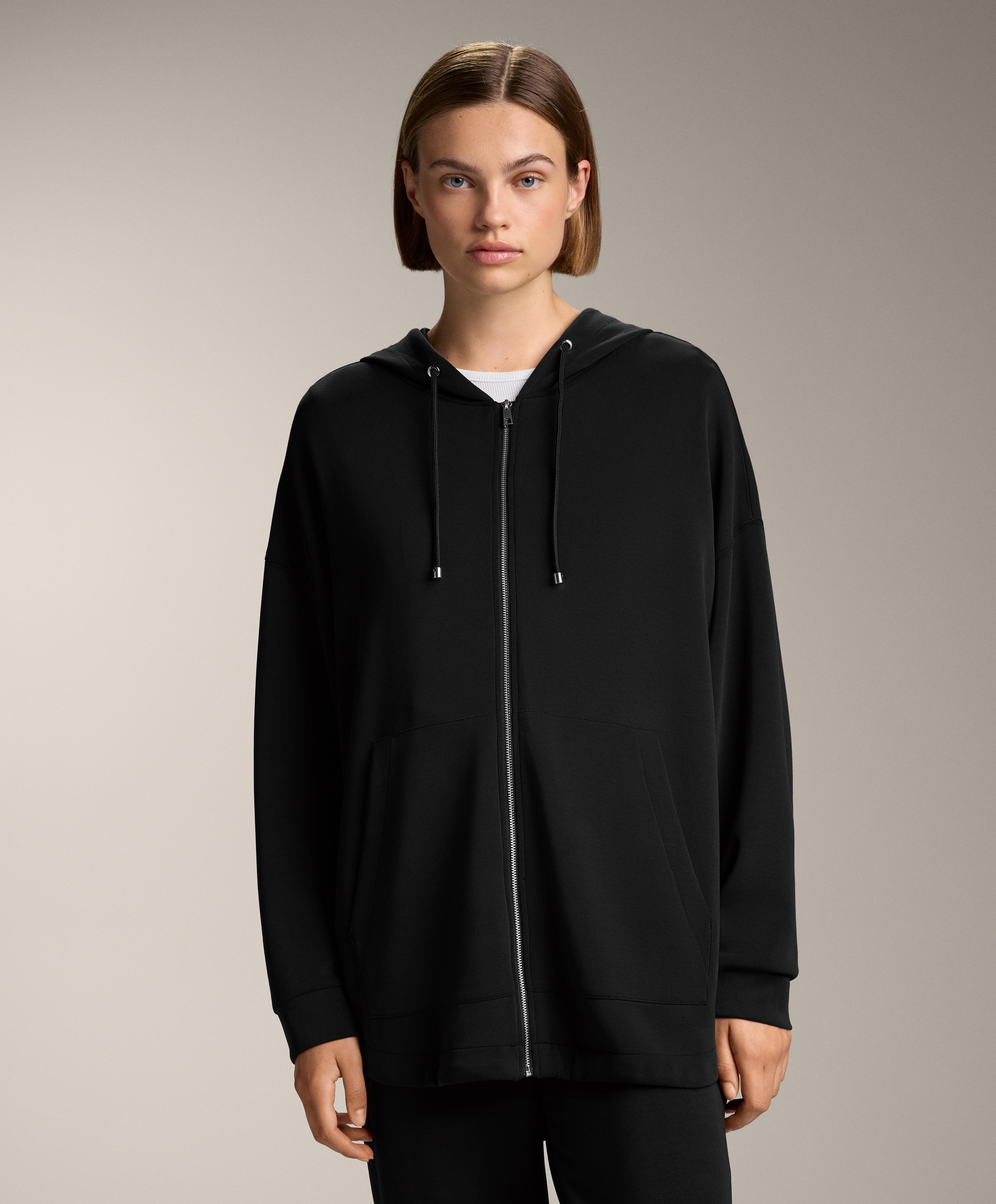 Long soft-touch modal jacket