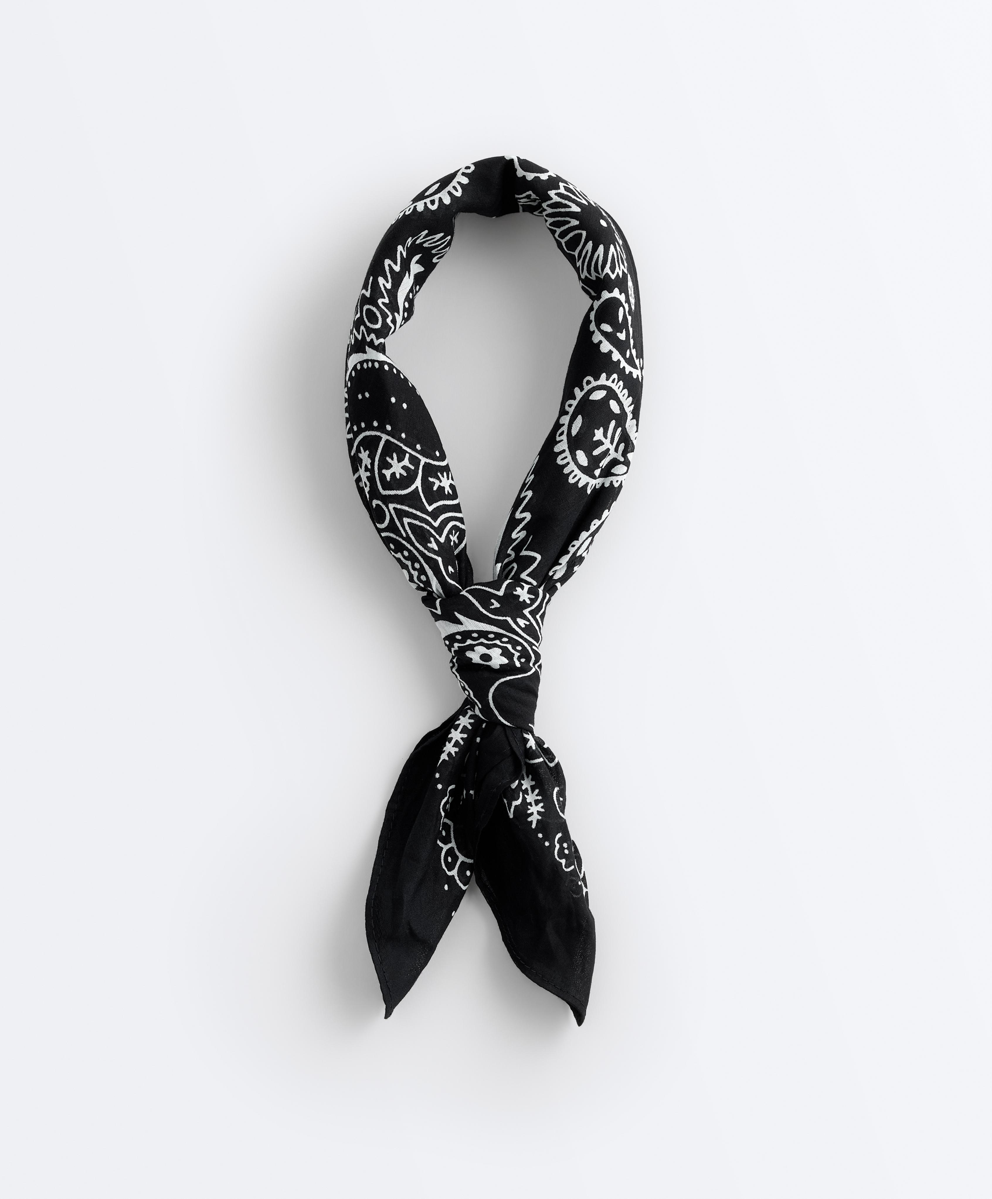 Printed 100% cotton bandana