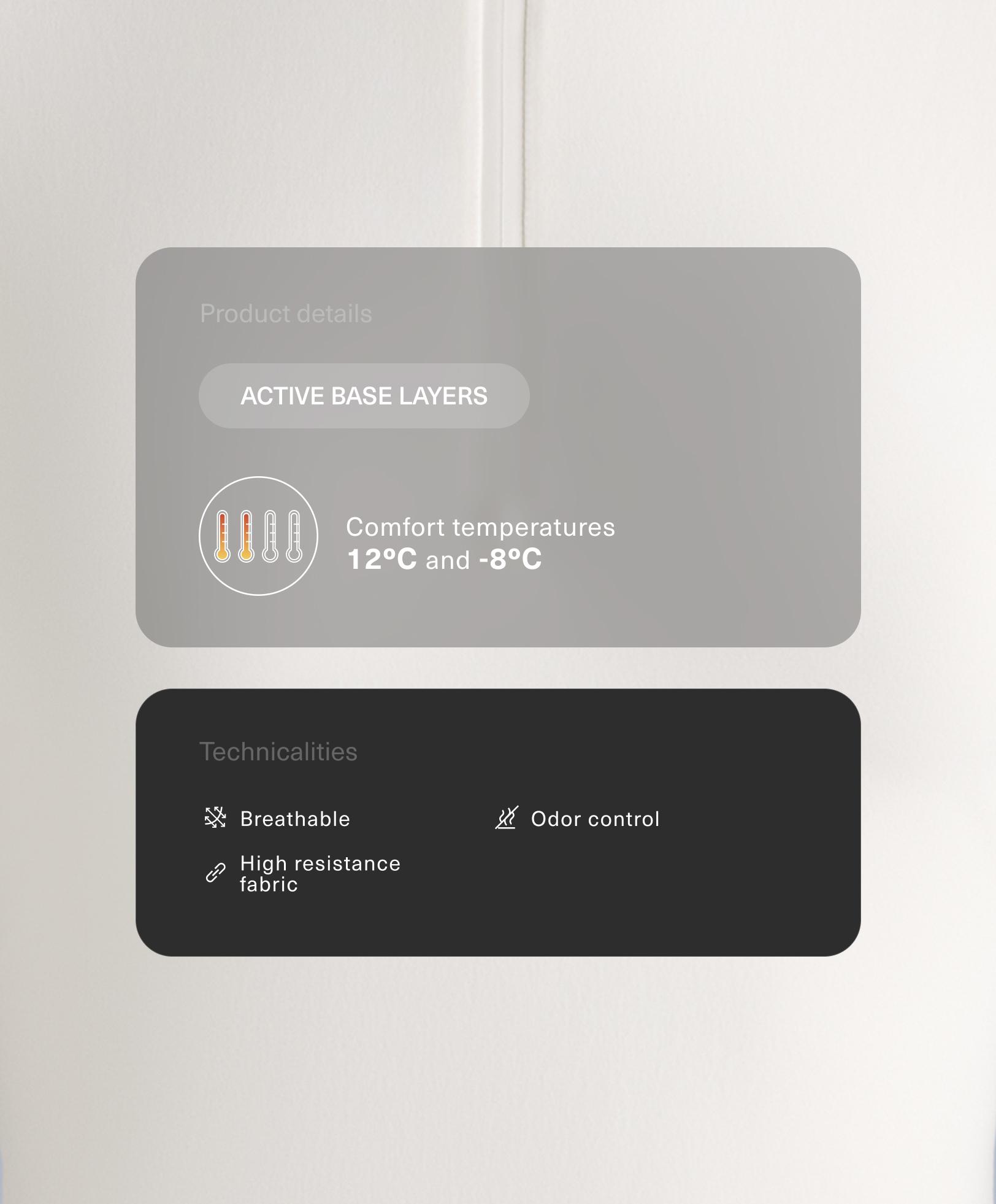 Camiseta térmica base layer media cremallera