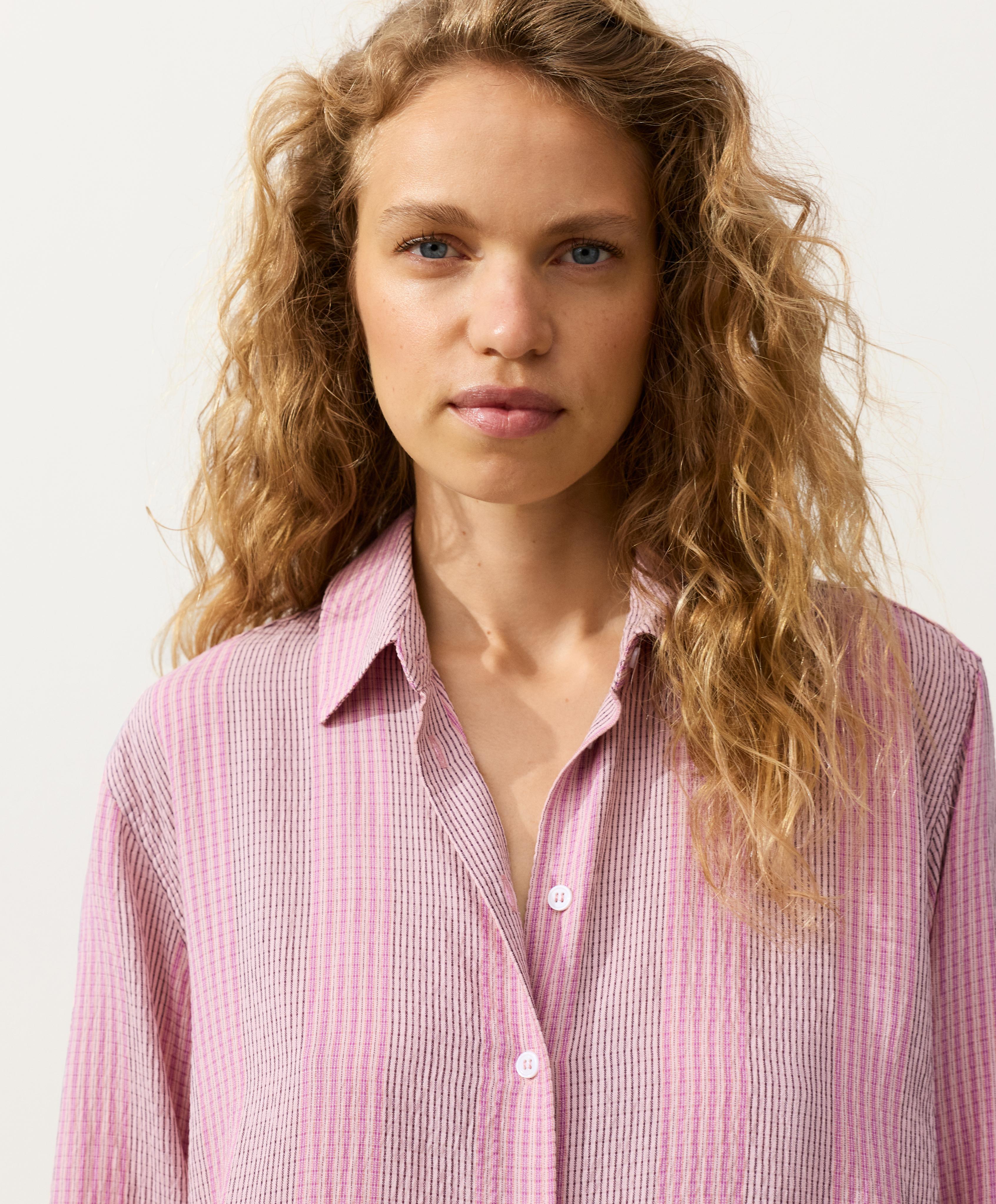 Long sleeve shirt — PALE RASPBERRY