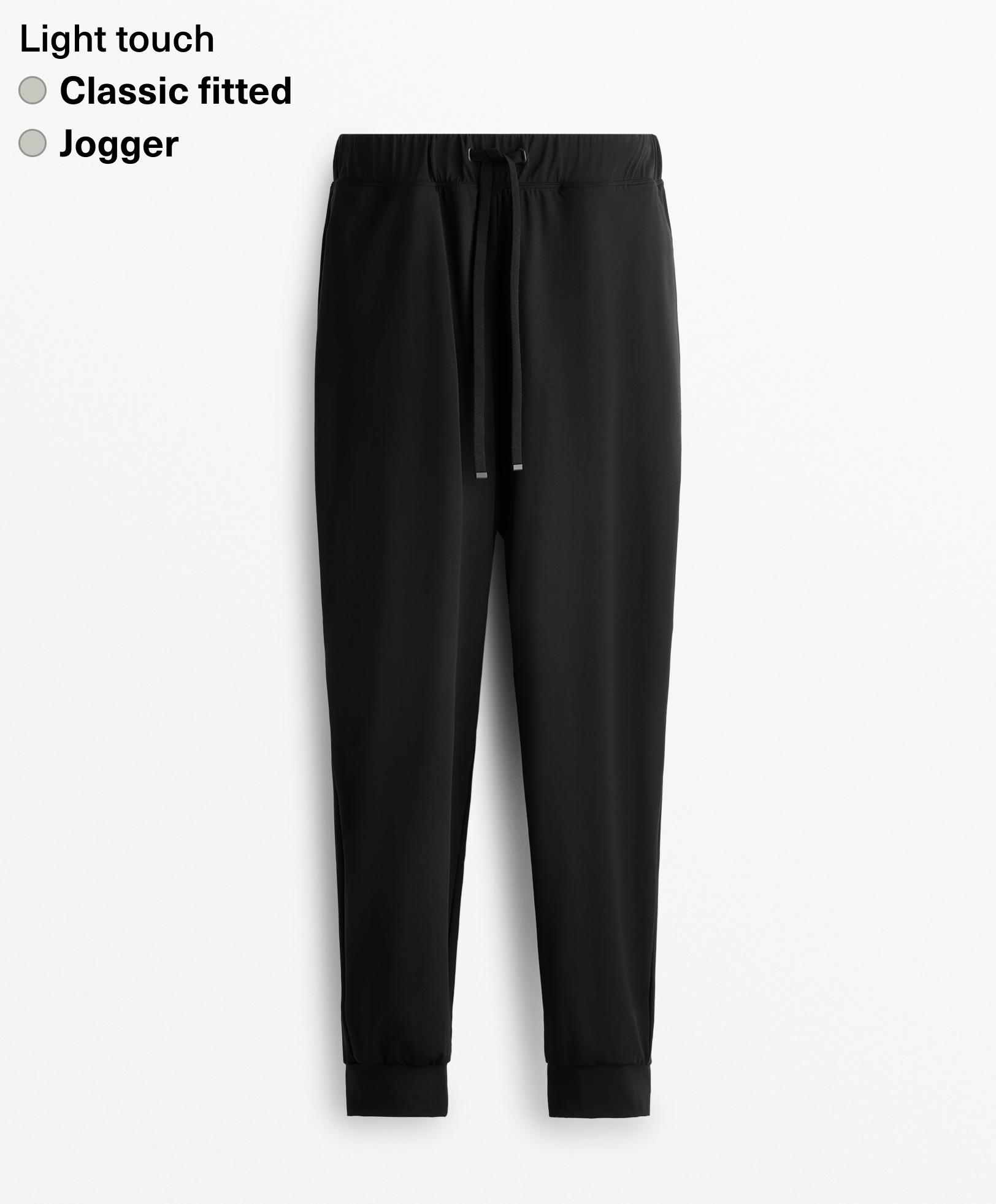 Pantalón jogger classic fitted light touch