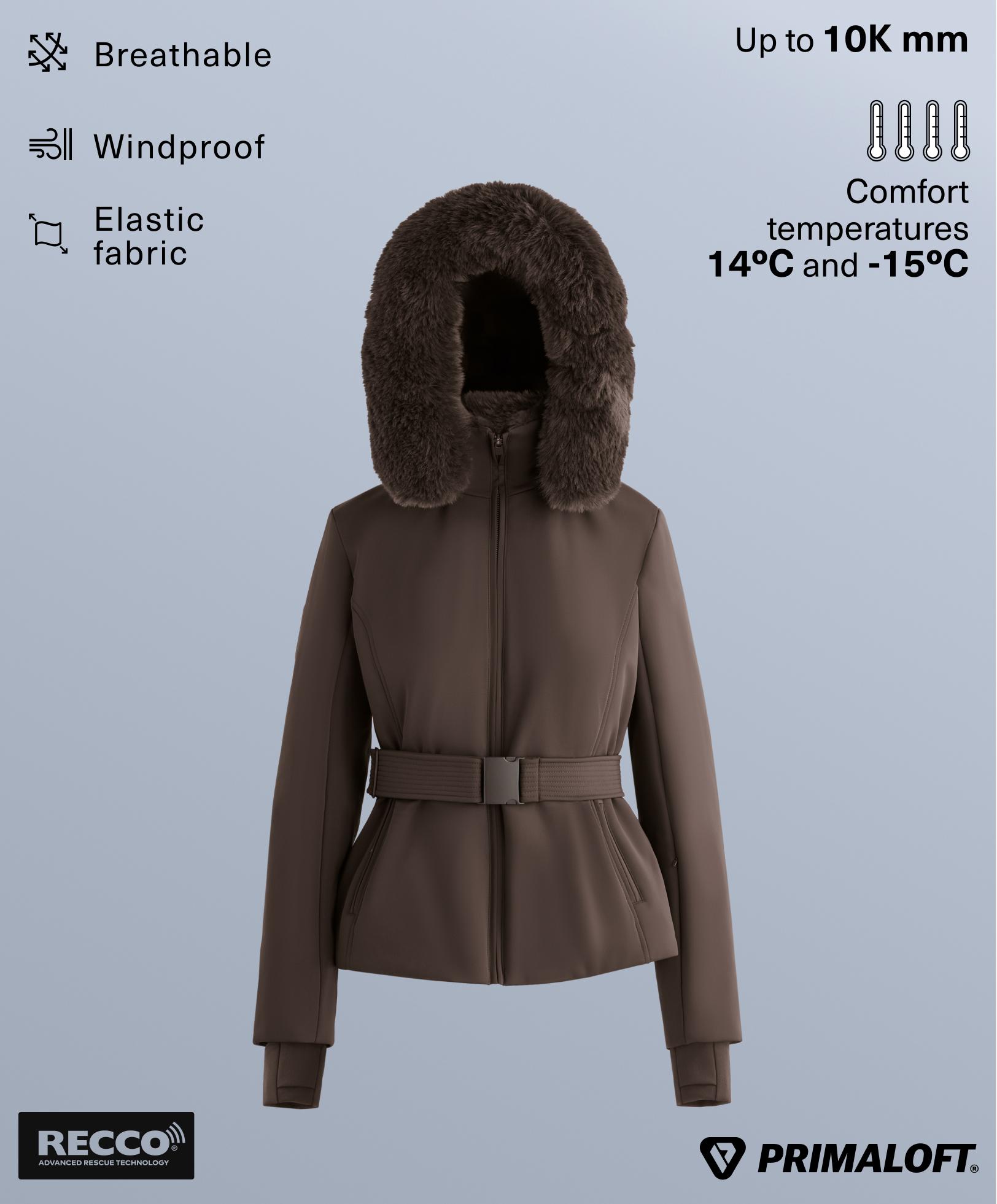 Veste super ajustée Primaloft® SKI résistante à l'eau