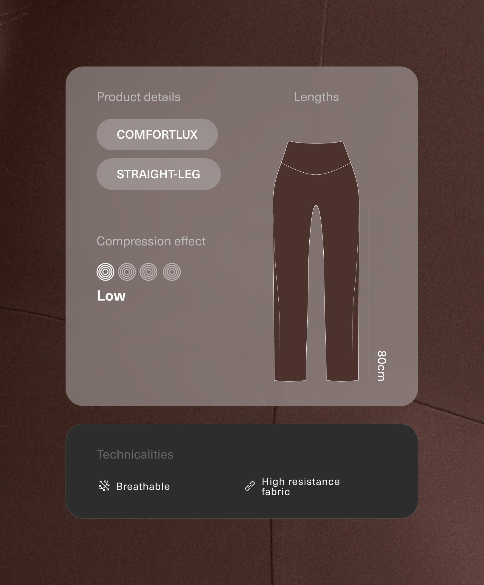 بنطلون مستقيم للحوامل Comfortlux