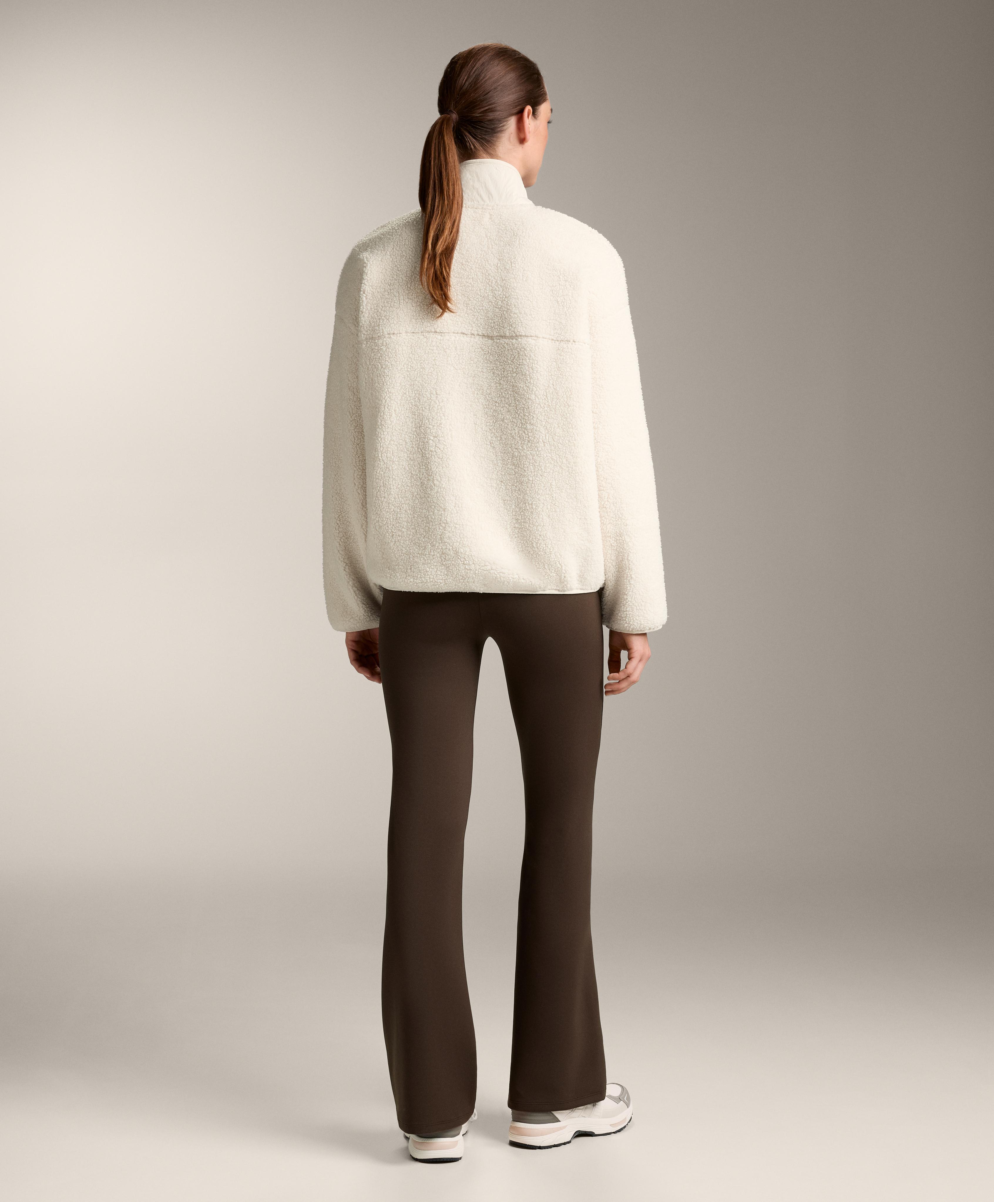 Light faux-shearling bomber jacket | OYSHO United States