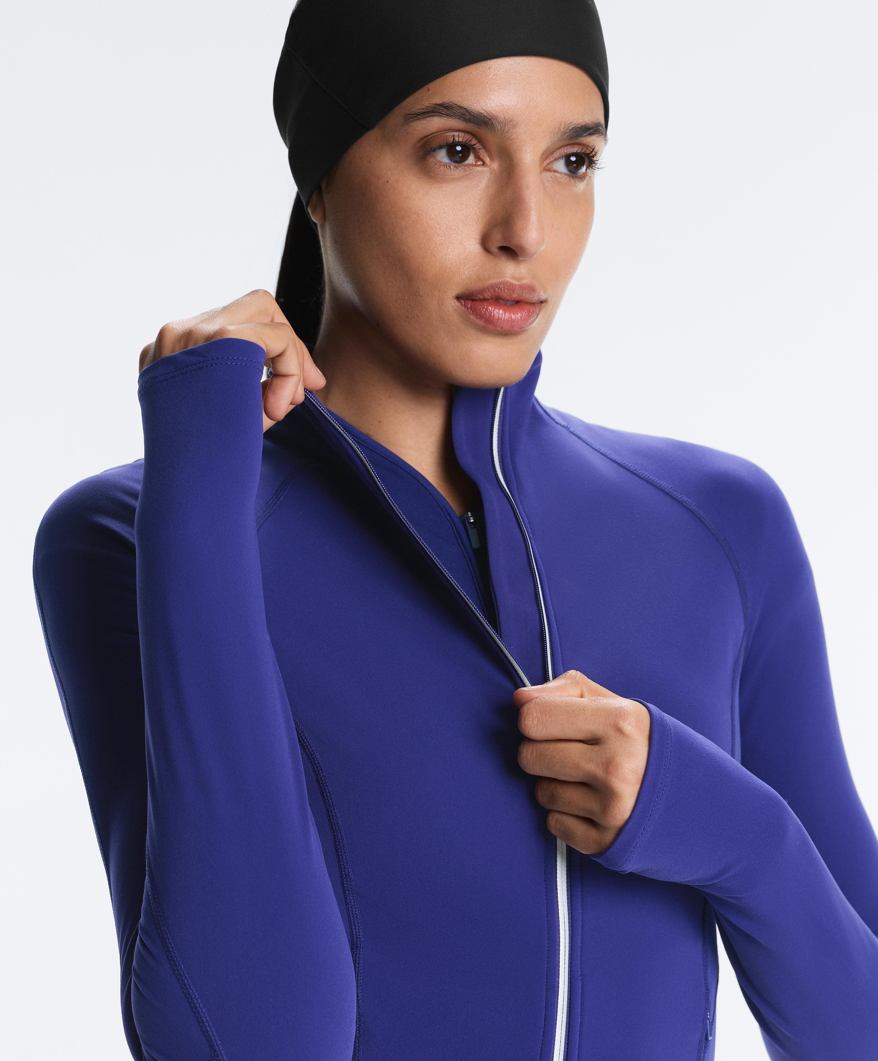 Light warm technical jacket — COBALT