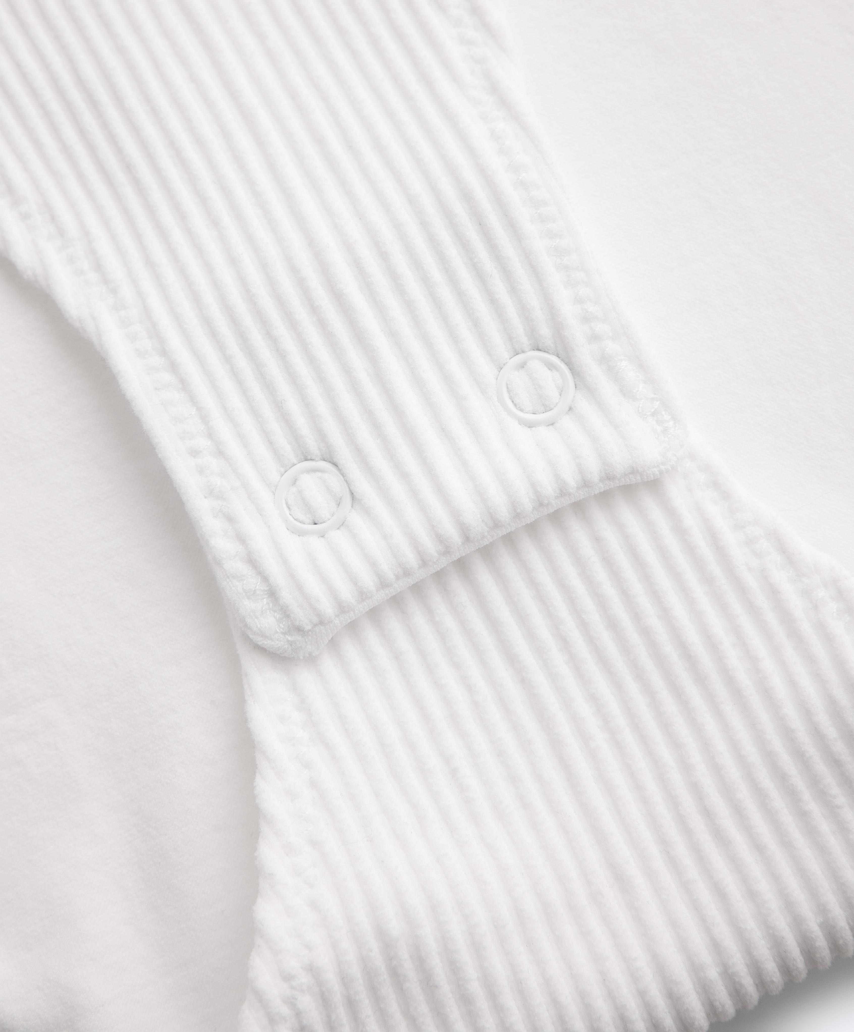 Seamless square neck bodysuit — WHITE 