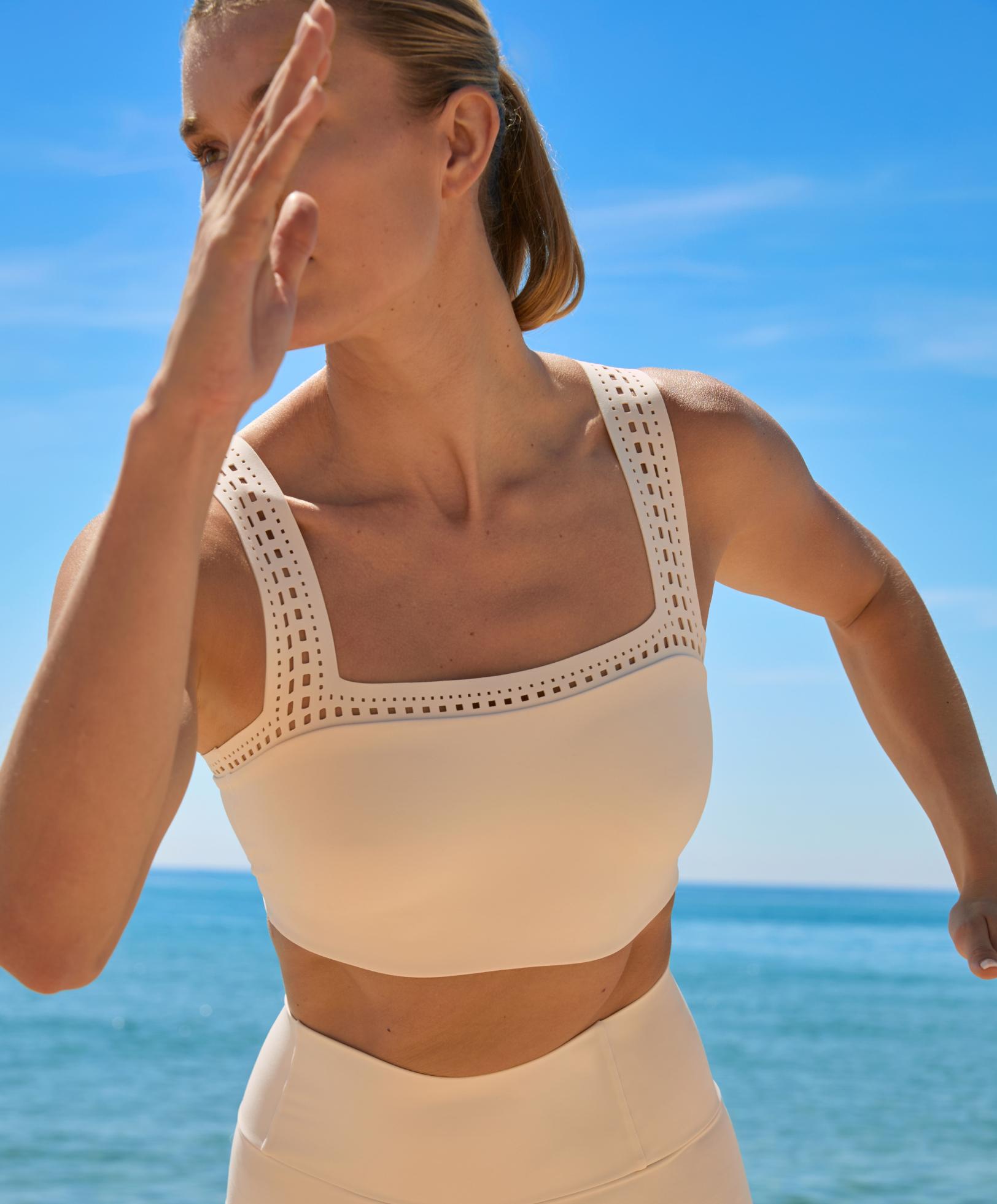 Tank top Compressive ajouré