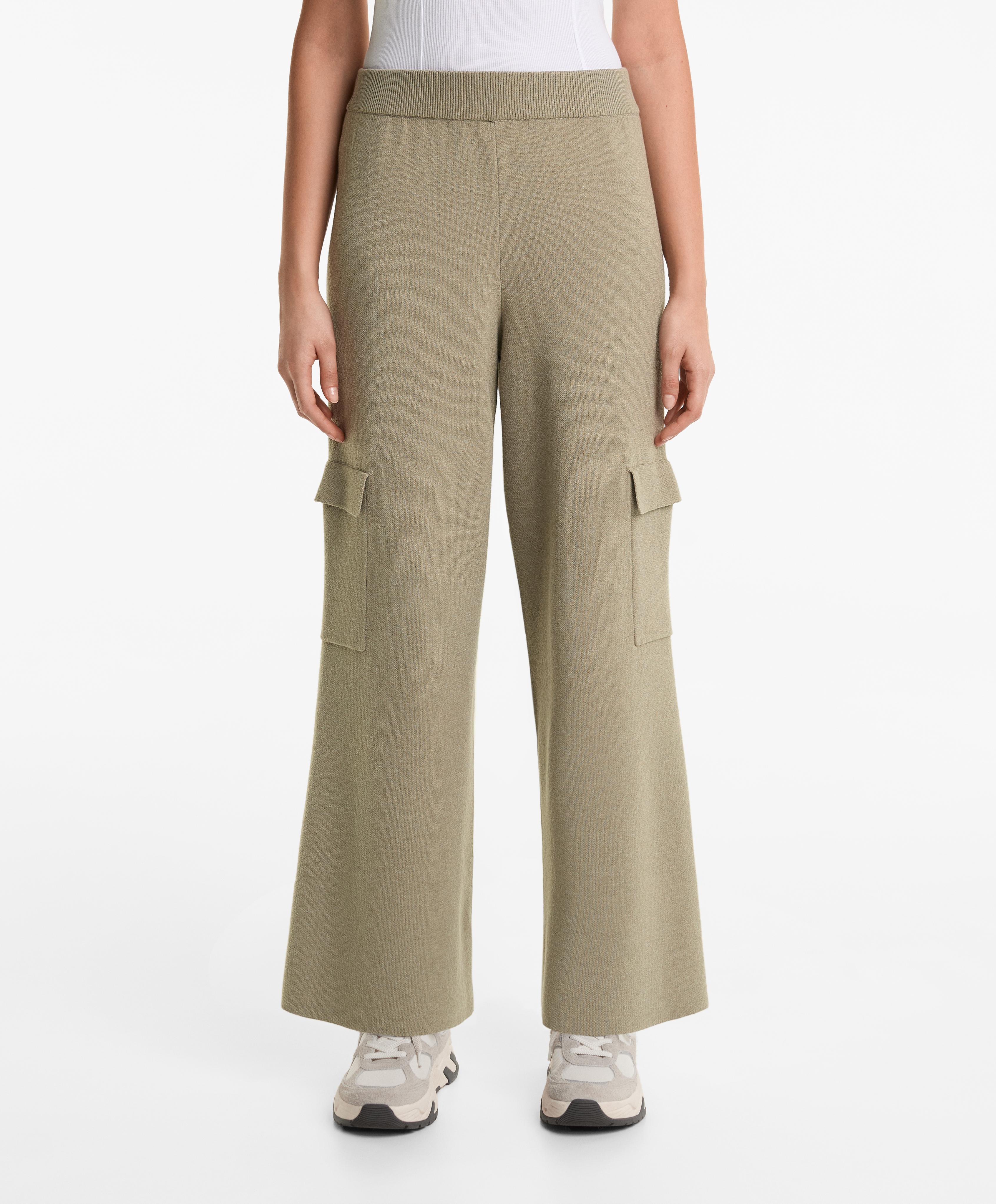 Knit cargo trousers - Sale Knit cargo trousers - Sale