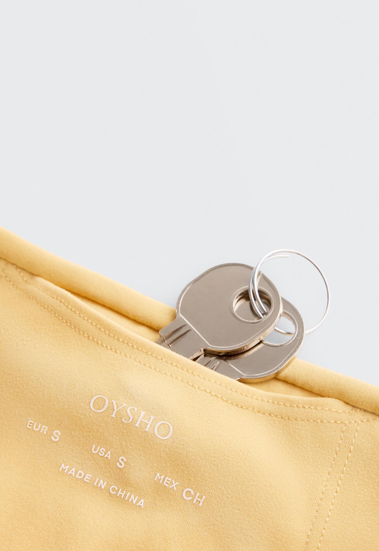 Hot pants high rise Comfortlux 10 cm — BURNT YELLOW