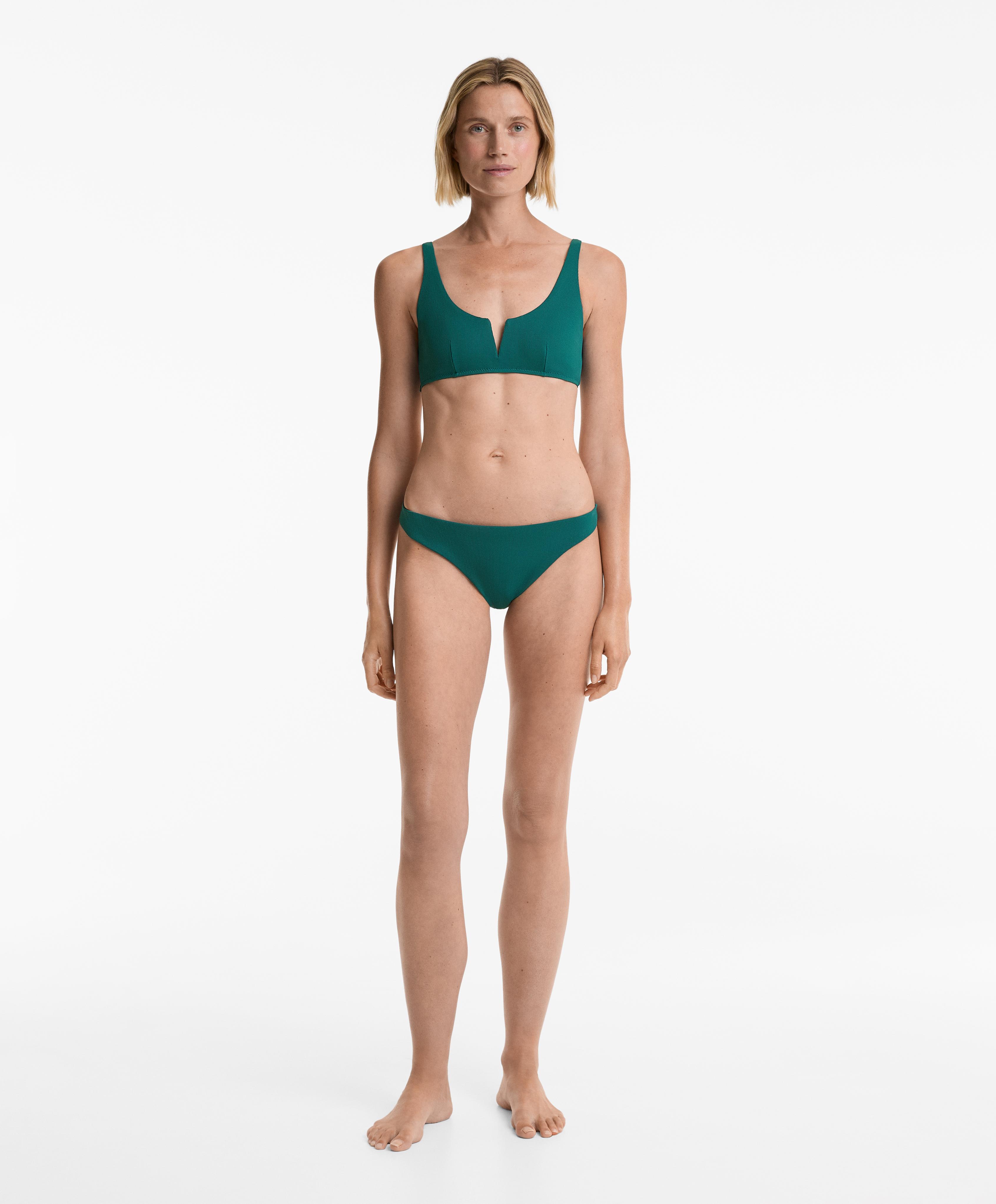 Parte de cima de biquíni halter piqué - Saldos Parte de cima de biquíni halter piqué - Saldos