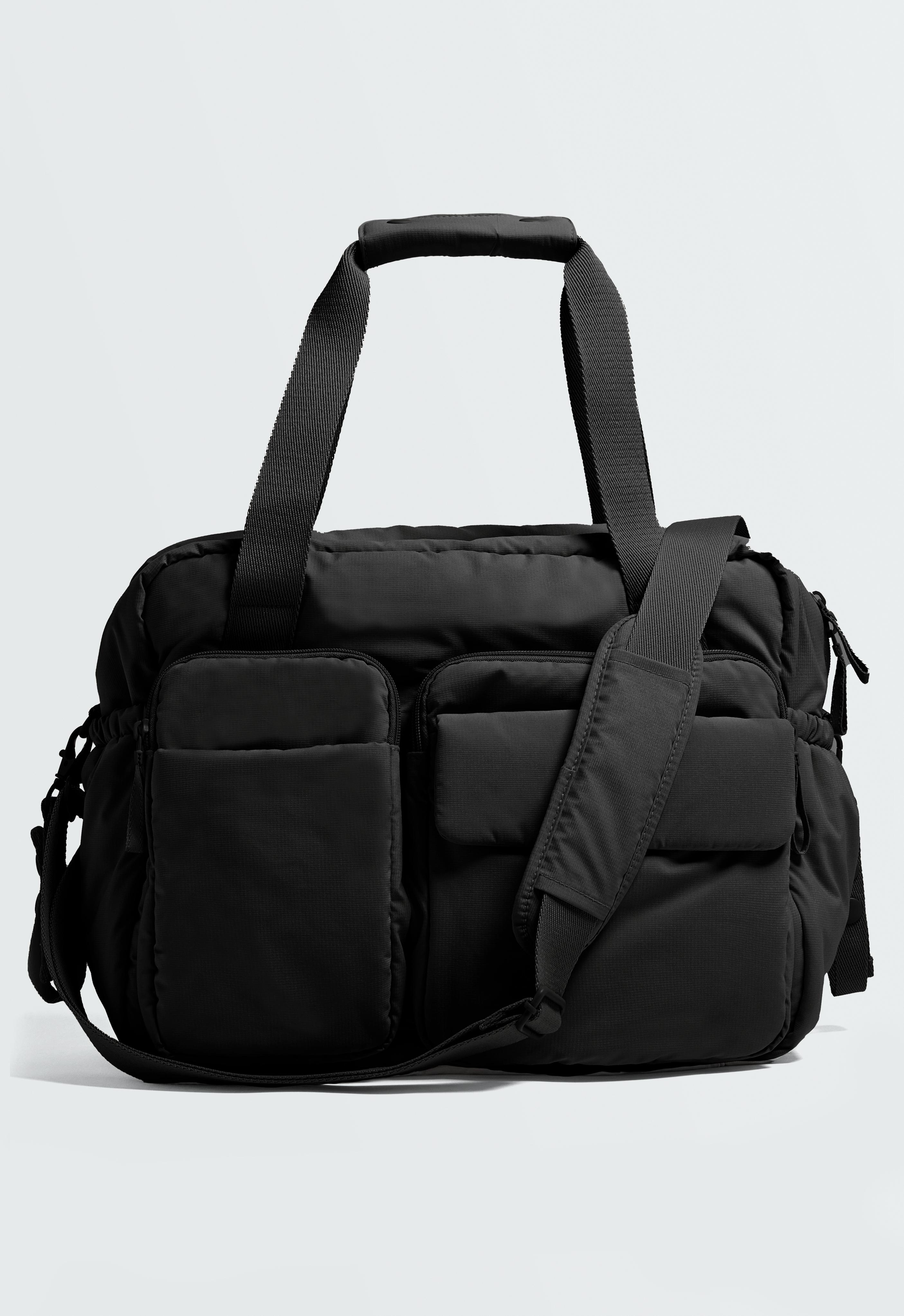 Maxi maternity bag — BLACK