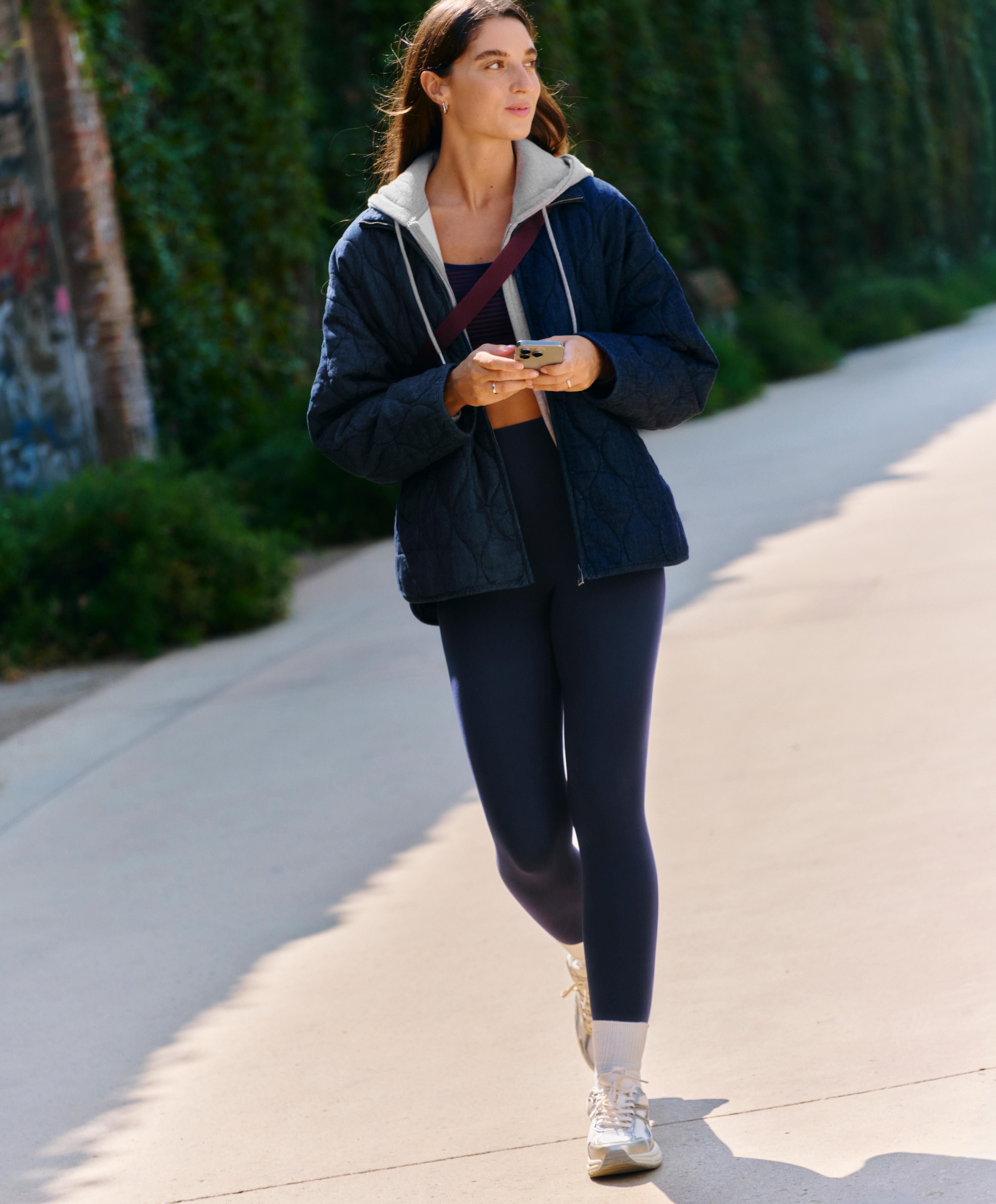 Comfortlux high-waisted ankle-length leggings
