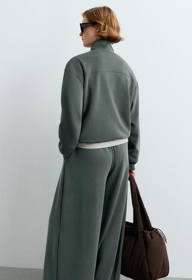 High-neck jacket with modal — OCEAN 5