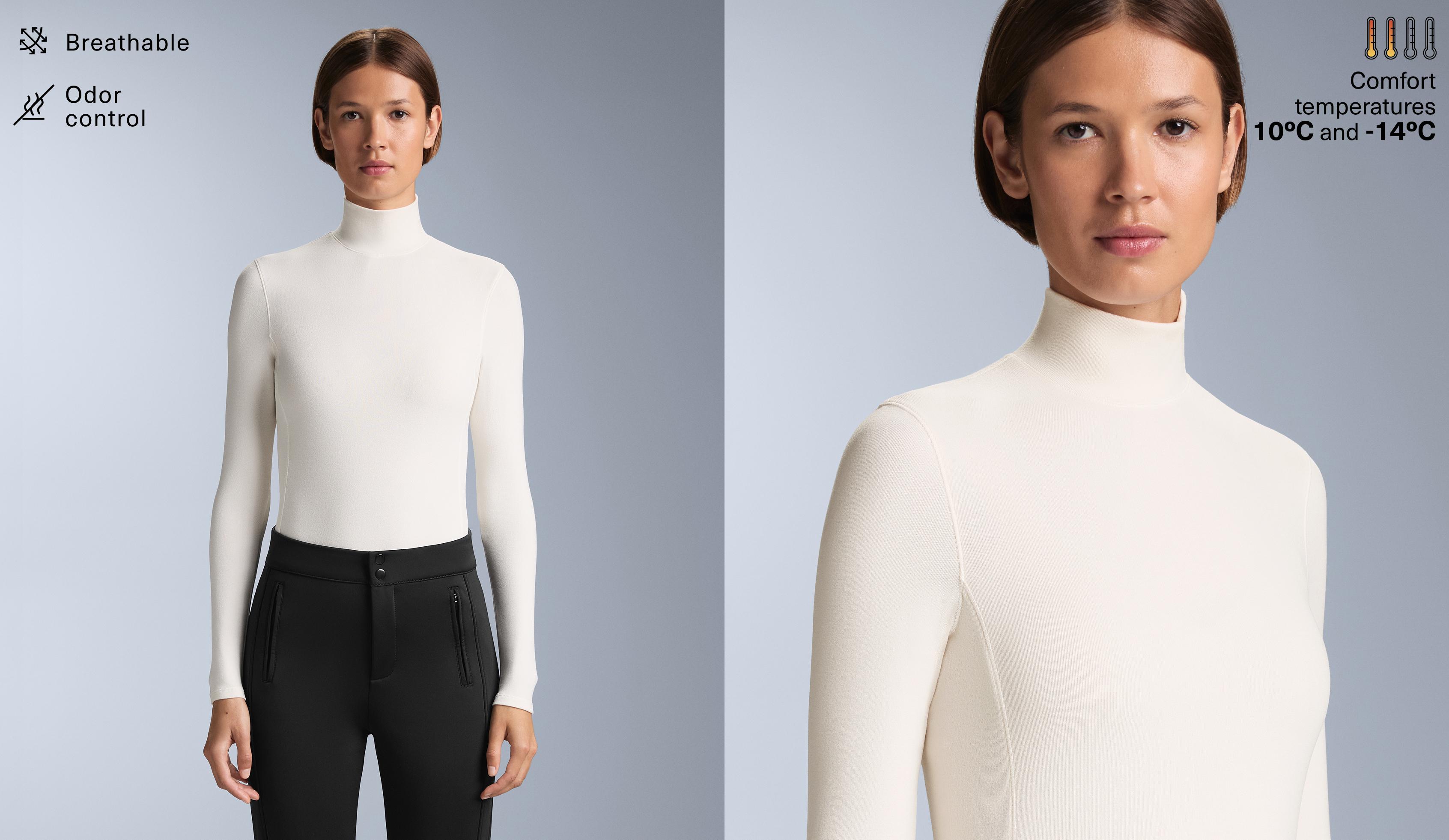 Camiseta térmica base layer polar colo alto Camiseta térmica base layer polar colo alto
