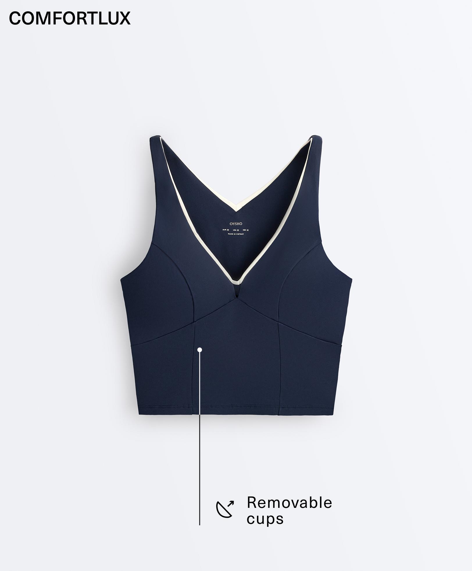 Tank top Comfortlux tirants coll en punta