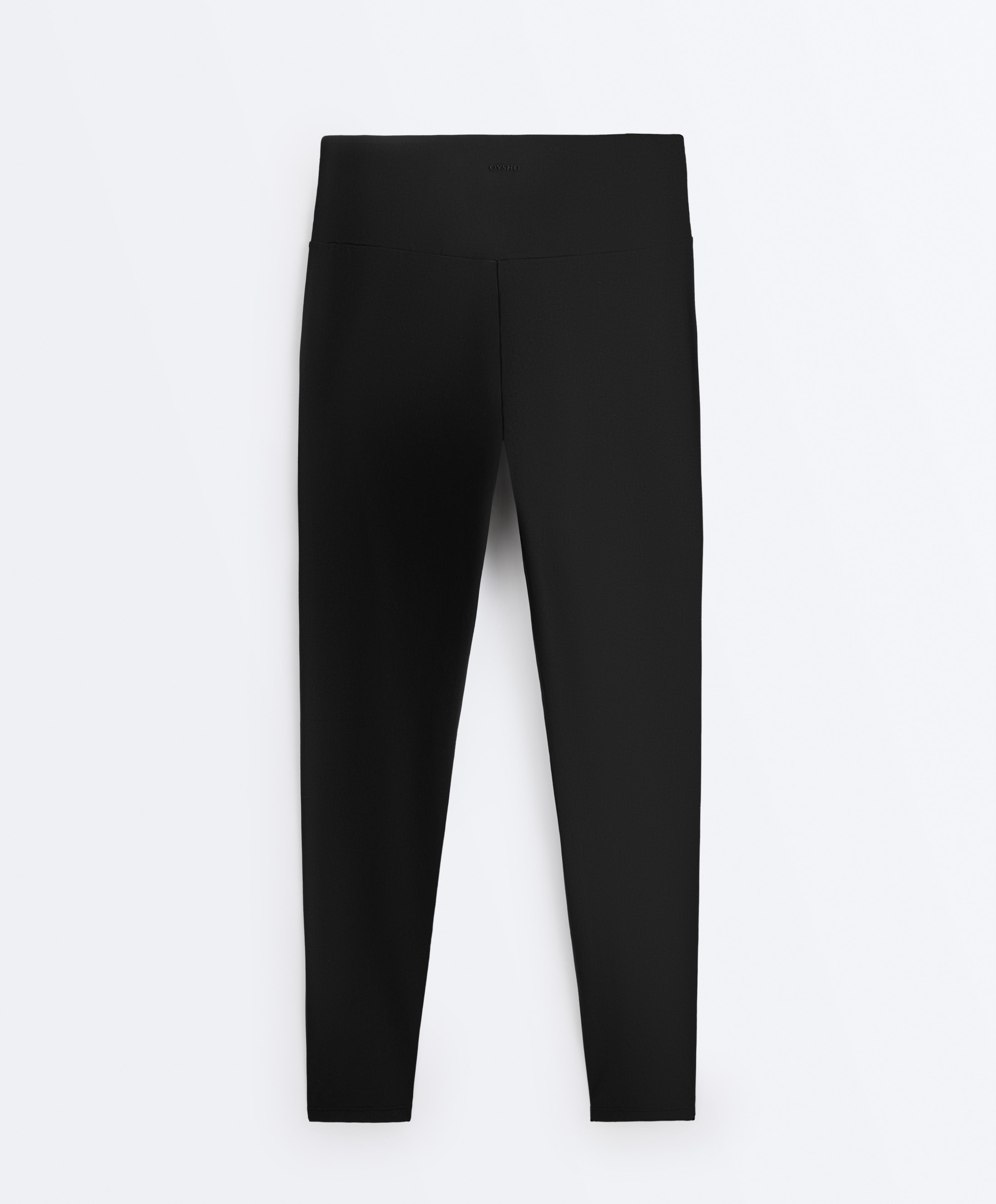 Comfortlux super high-rise ankle-length leggings — BLACK