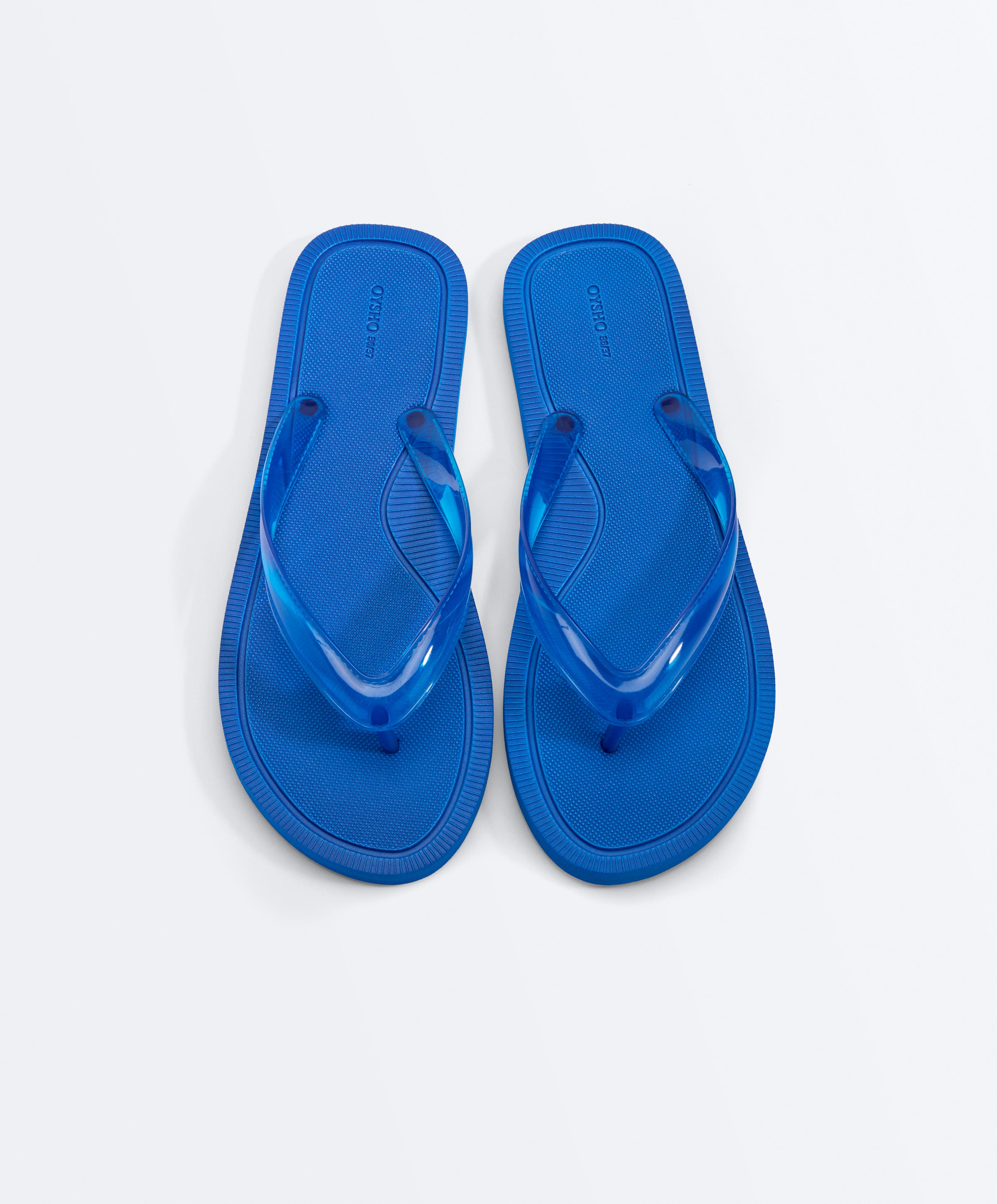 Strukturierte Badesandalen Strukturierte Badesandalen