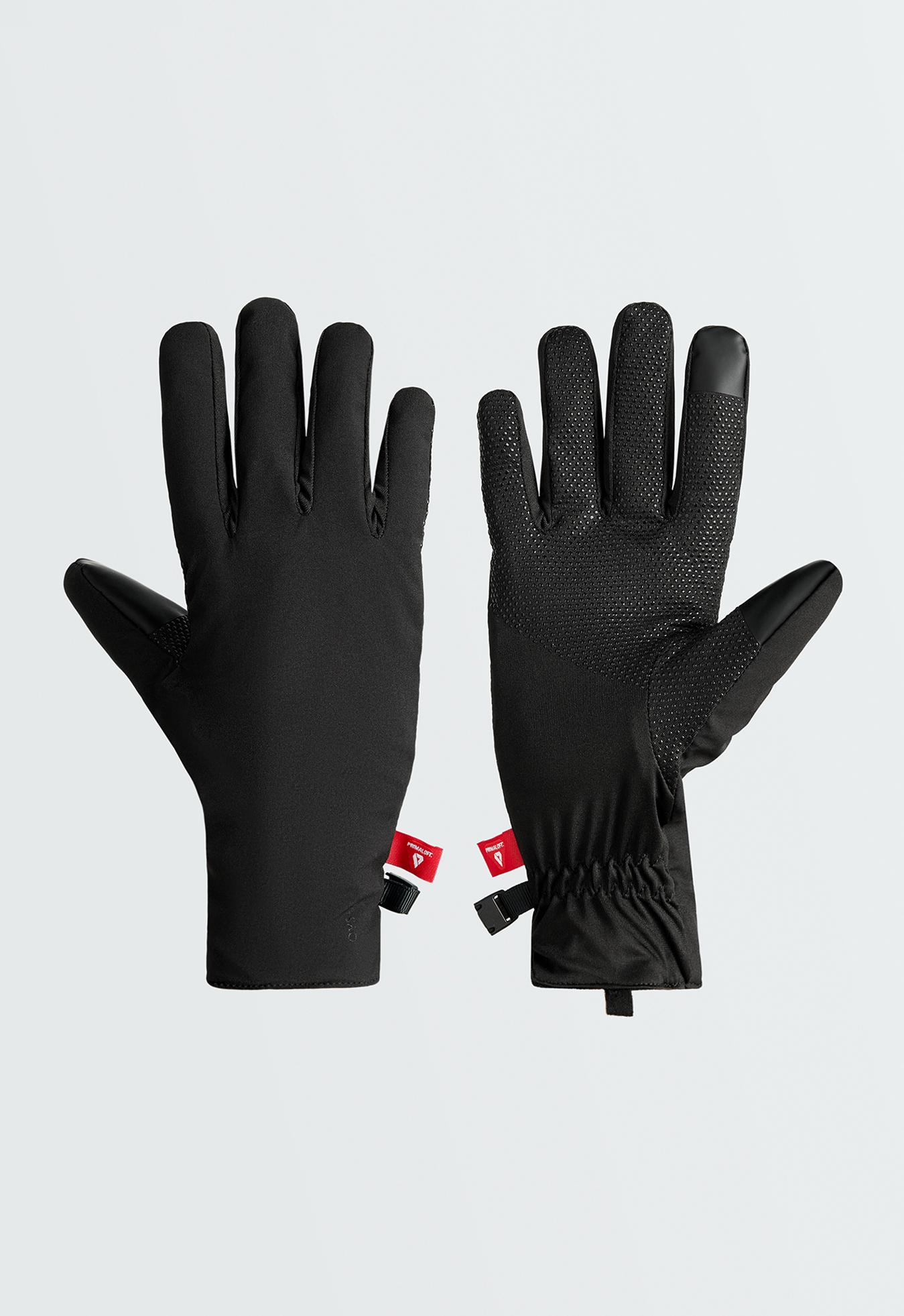 Primaloft® padded gloves — BLACK