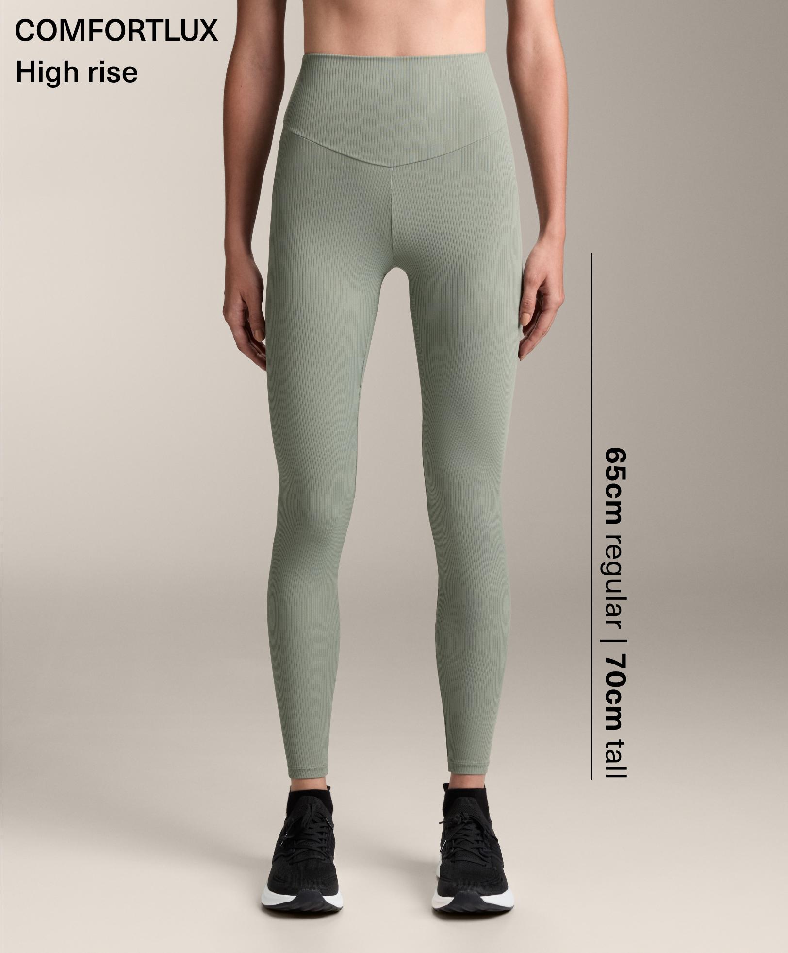 Comfortlux клинове 7/8 с висока талия и ръб Comfortlux клинове 7/8 с висока талия и ръб