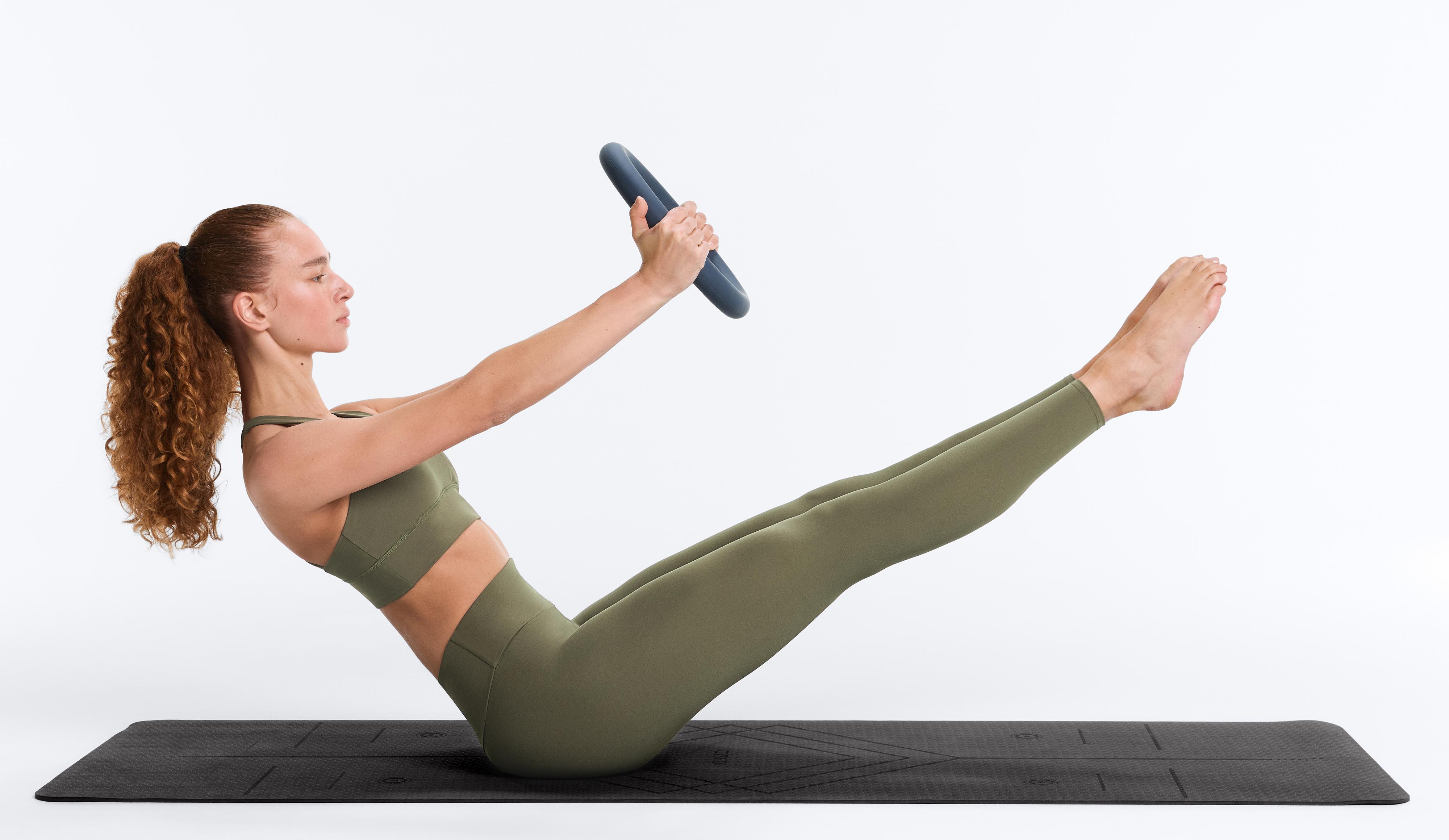 Comfortlux high-waisted ankle-length leggings — KHAKI