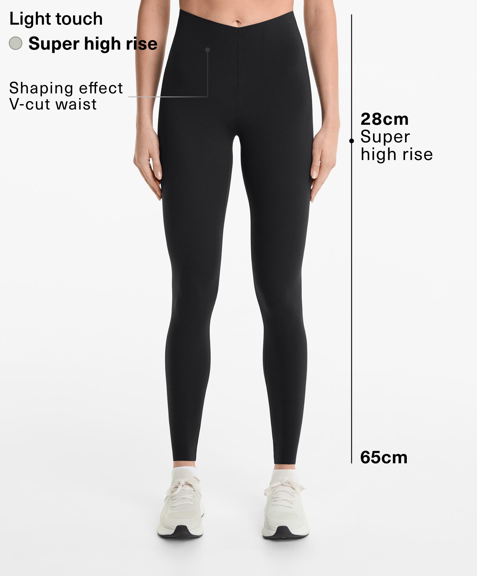 Legging longueur chevilles super high rise light touch coupe V 65 cm